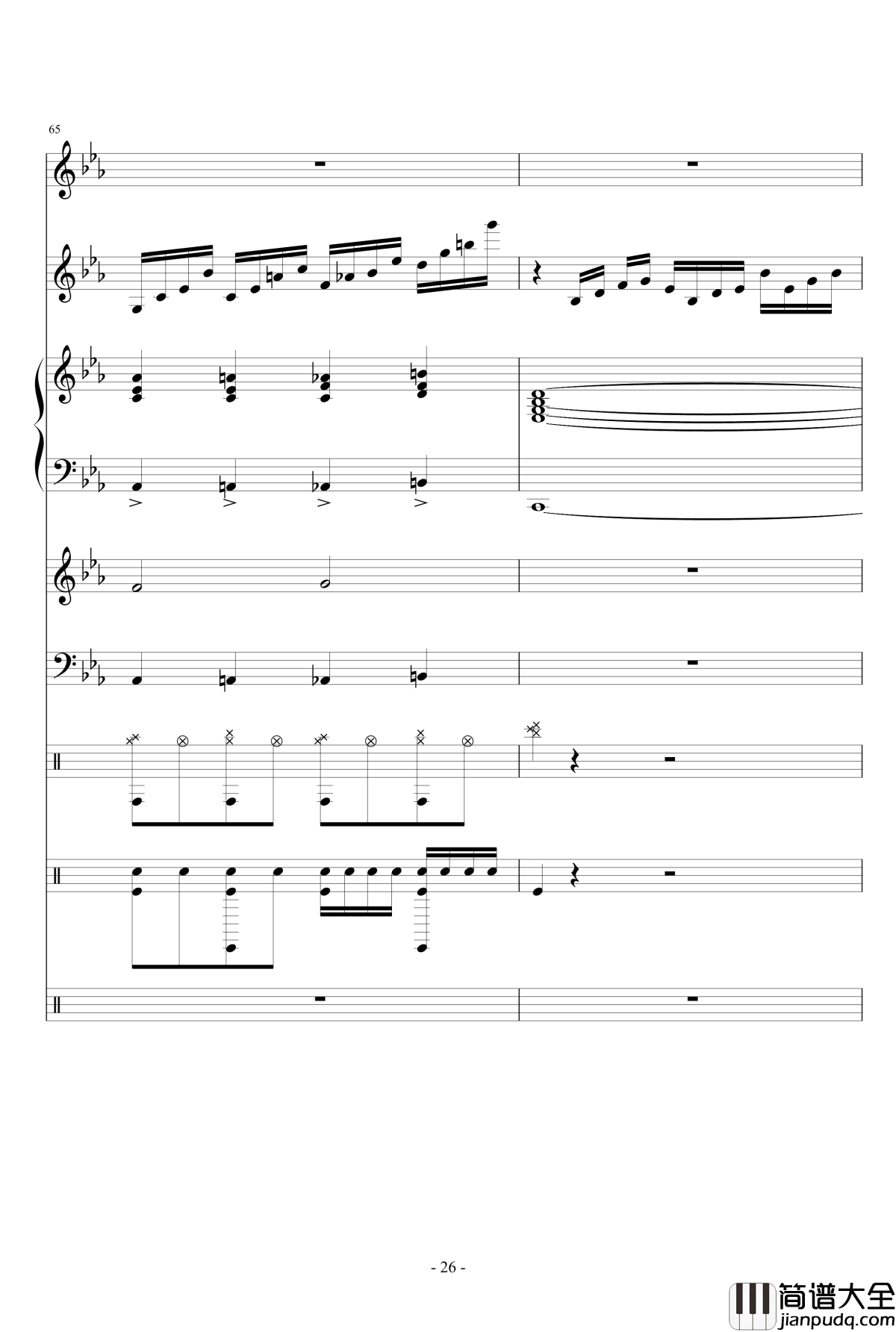 Lunatic_Sky钢琴谱_M2U