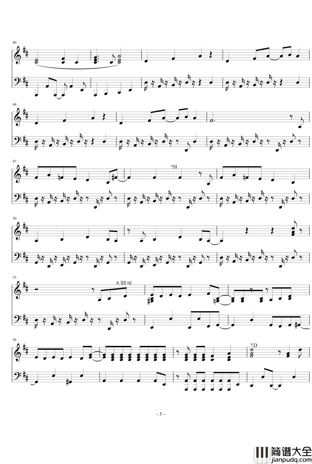 lion_heart钢琴谱_少女时代