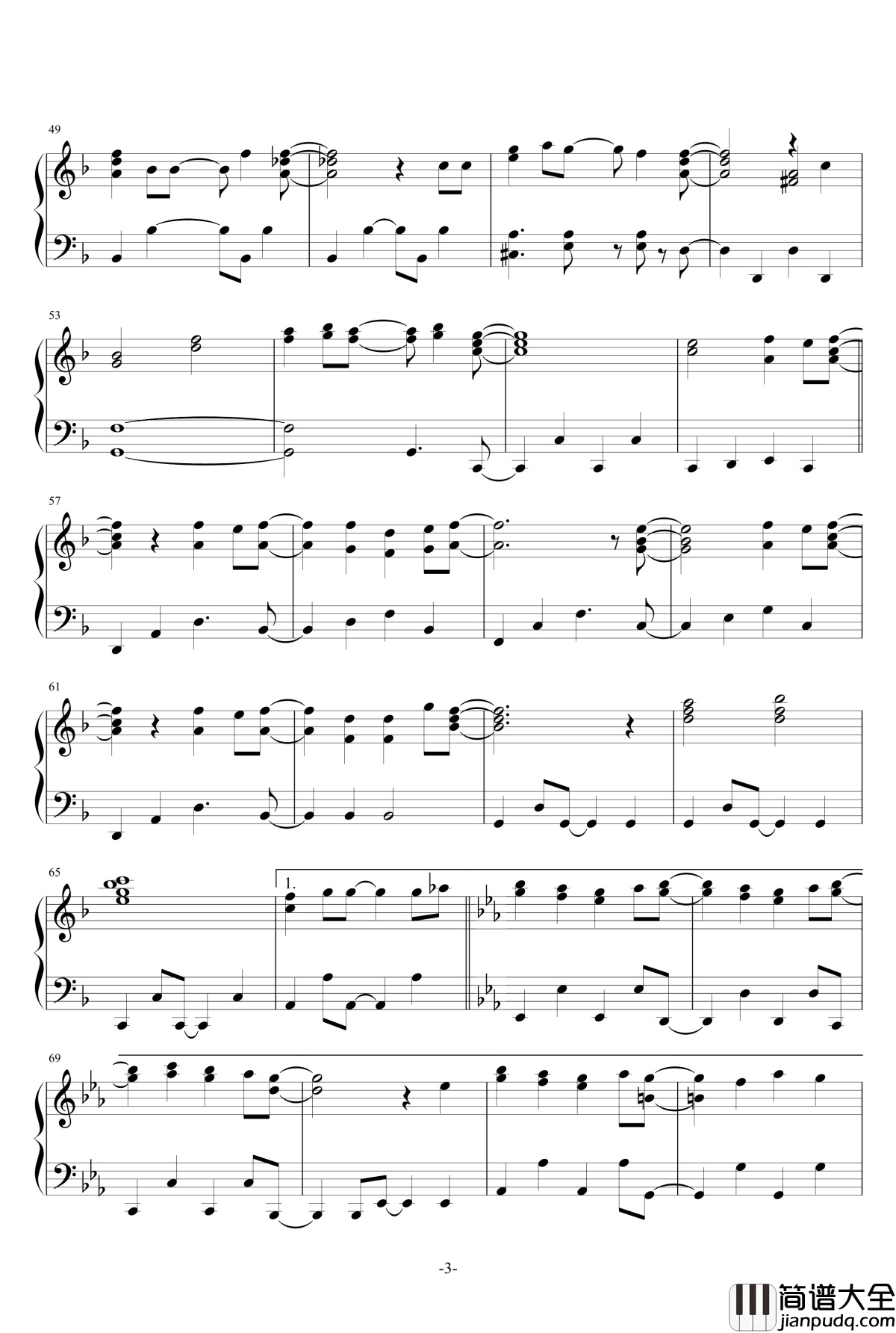 僕らのLIVE_君とのLIFE_官方原版钢琴谱__LoveLive!