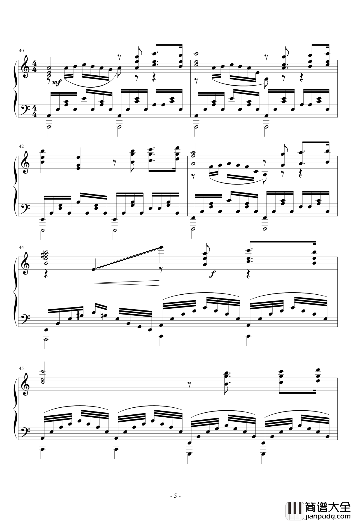 La_Ballata_Di_Sacco_E_Vanzetti钢琴谱_死刑台的旋律主题曲_Ennio_Morricone