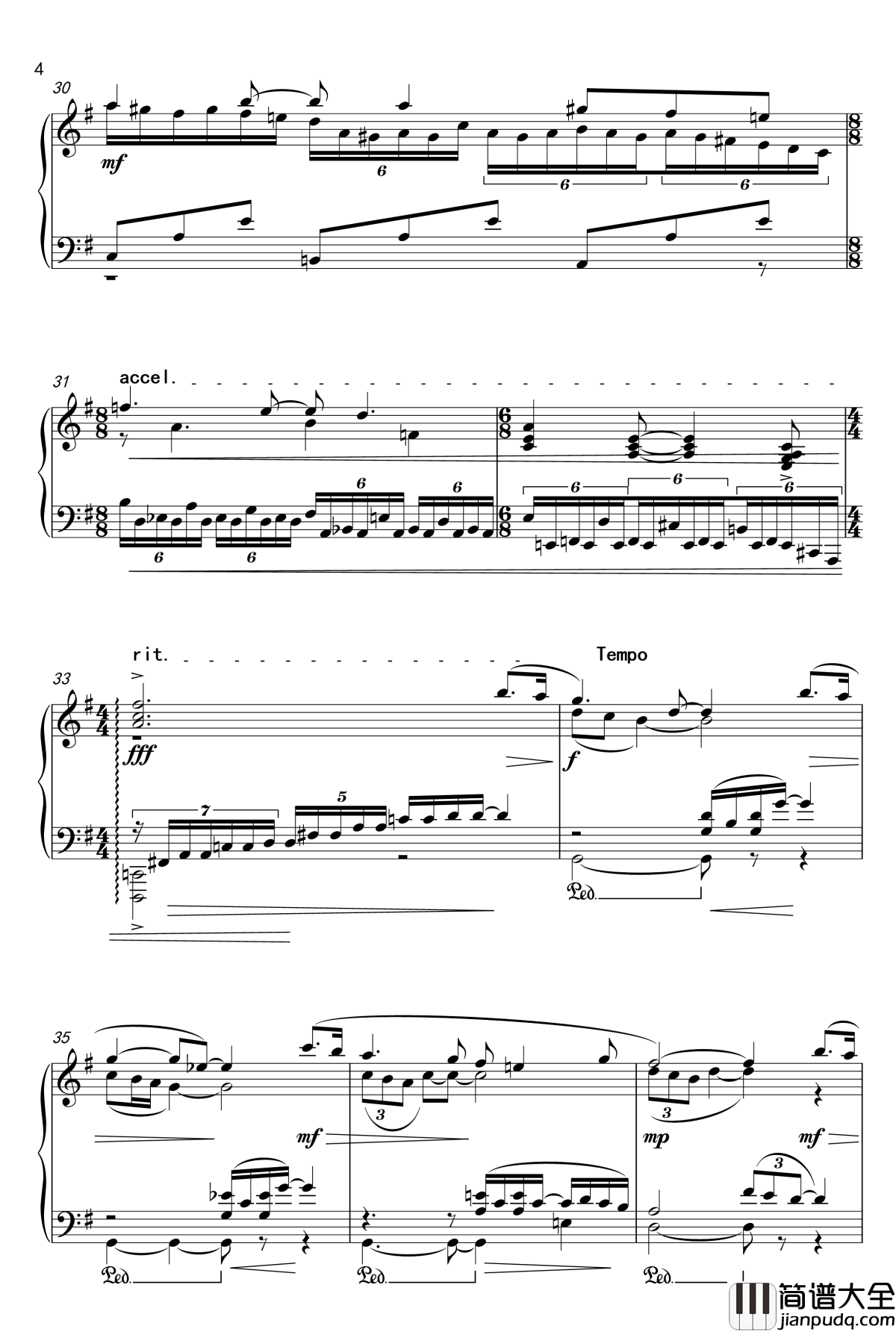 前奏曲钢琴谱_曲乐曲乐乐