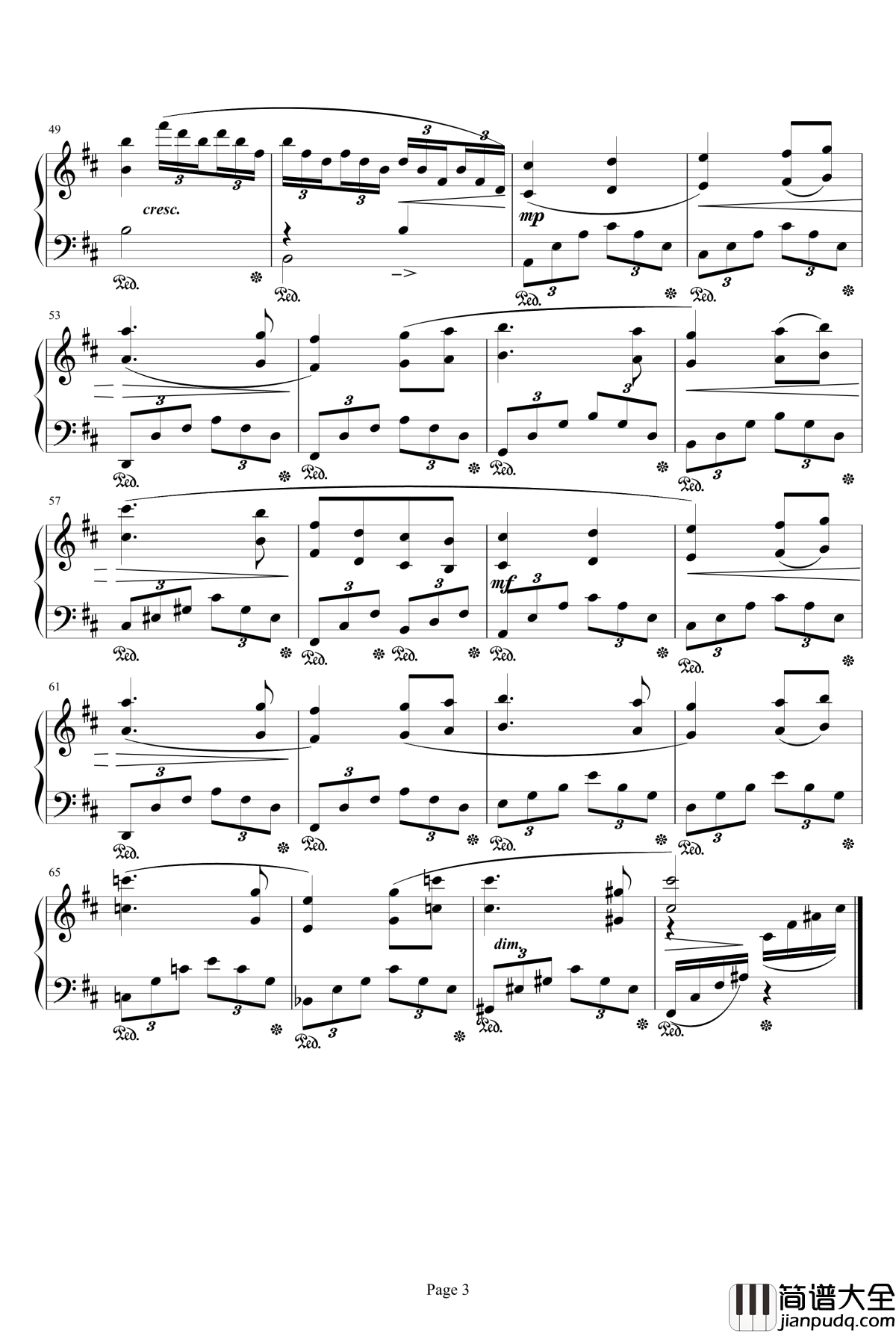 最终幻想FF2公主的诱惑钢琴谱_最终幻想