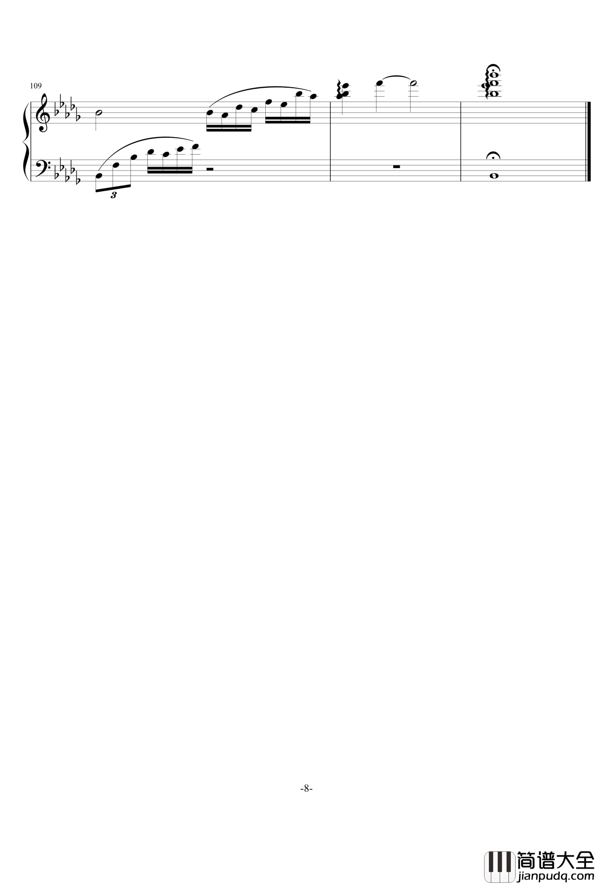 大鱼海棠钢琴谱