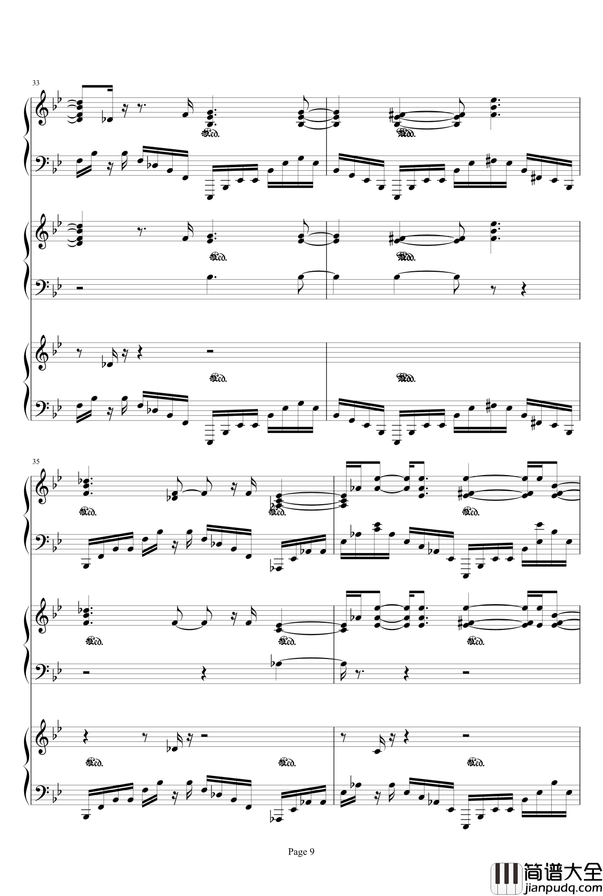 Sogno_di_Volare钢琴谱_文明6