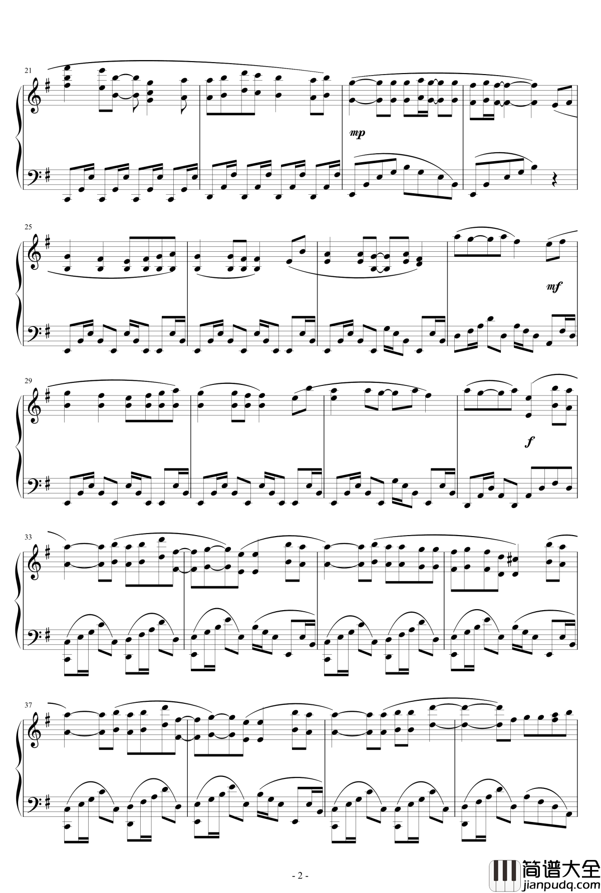 Oblivious第一章主题歌钢琴谱_空之境界