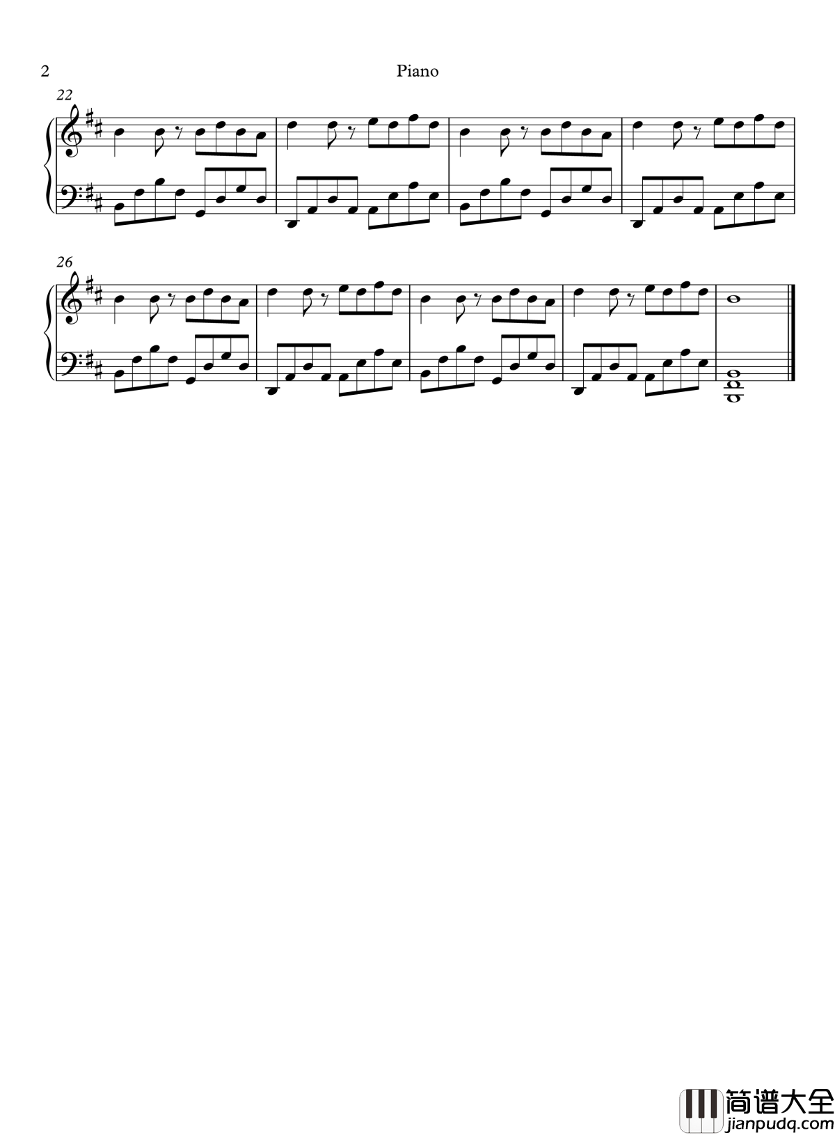 Wake_Me_Up钢琴谱___简易钢琴谱_Avicii