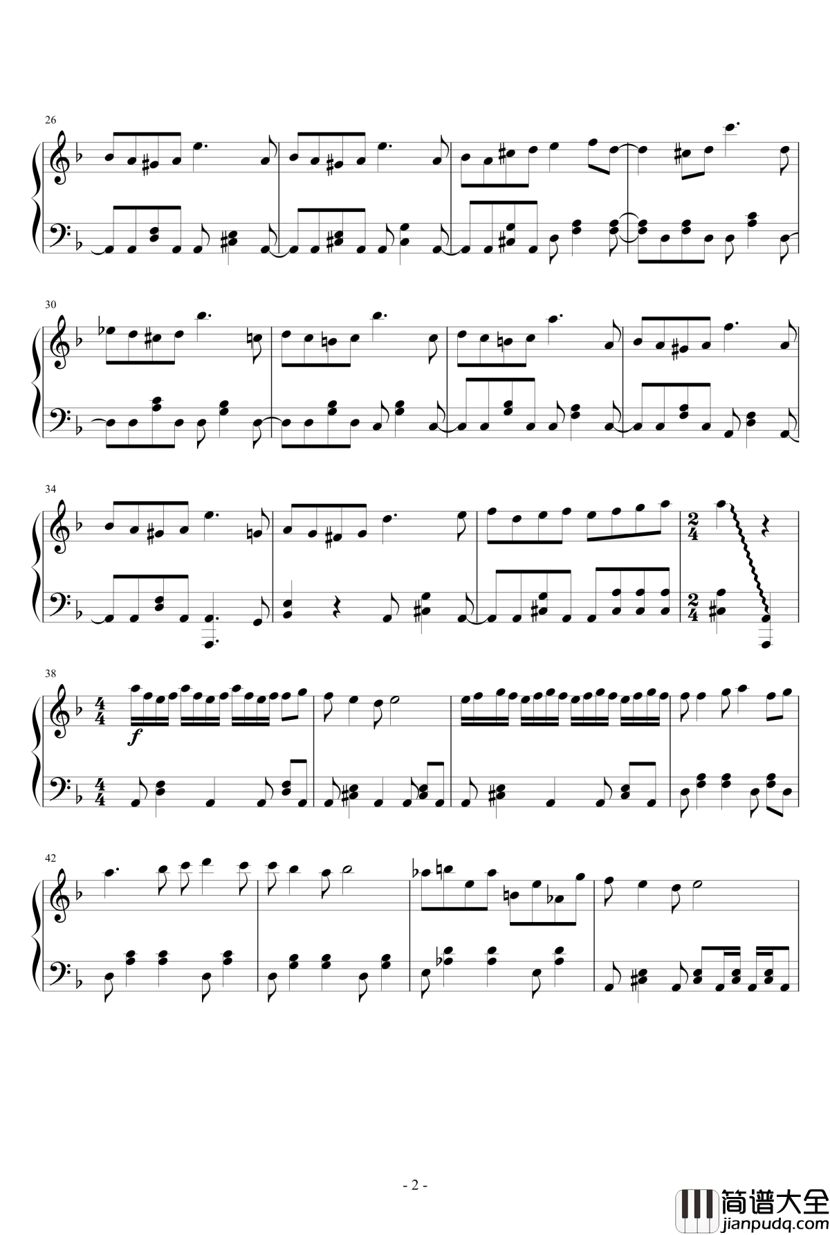 Purple_Passion钢琴谱_Diana_Boncheva