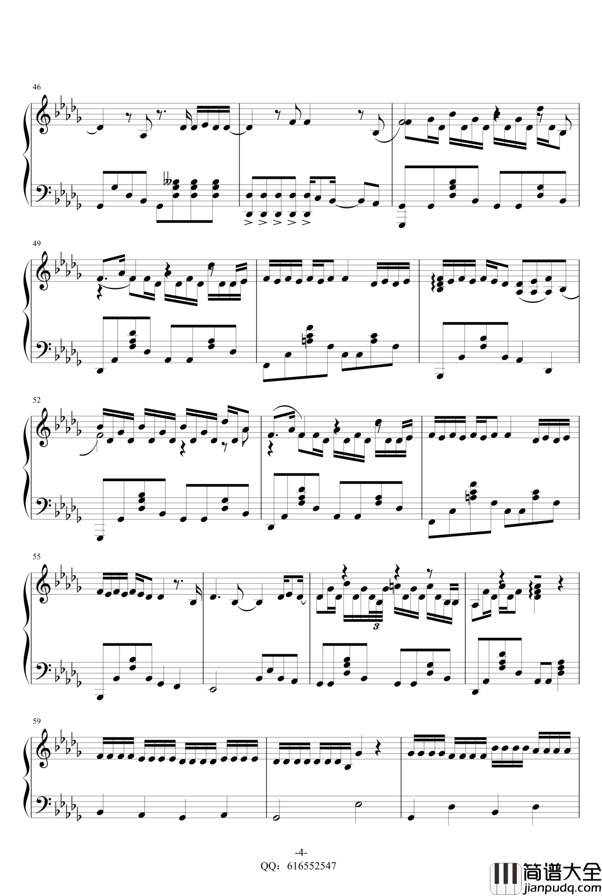 If_You钢琴谱_金龙鱼原声161114_BigBang