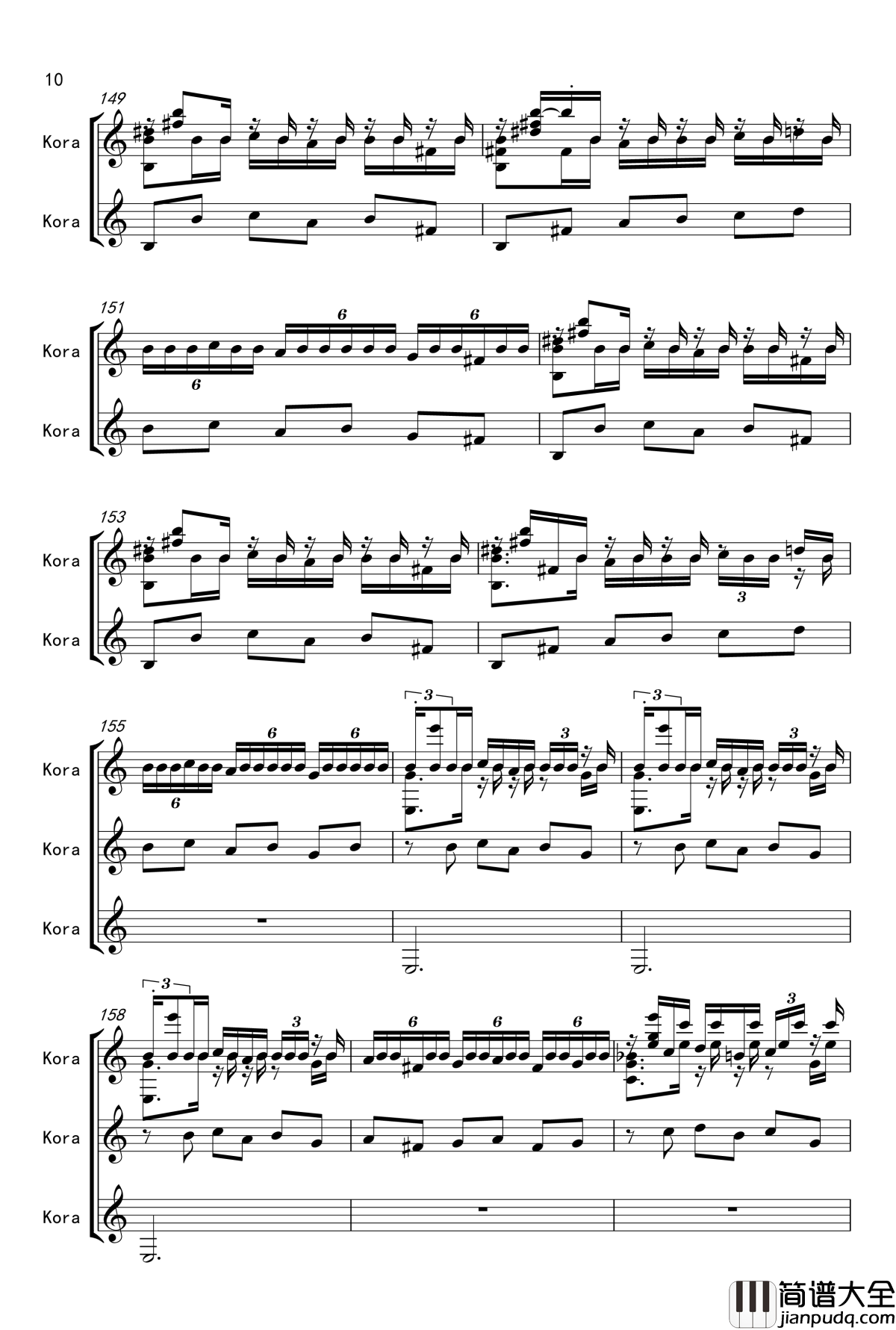 一首有难度的练习曲钢琴谱_伊萨克·阿尔贝尼兹