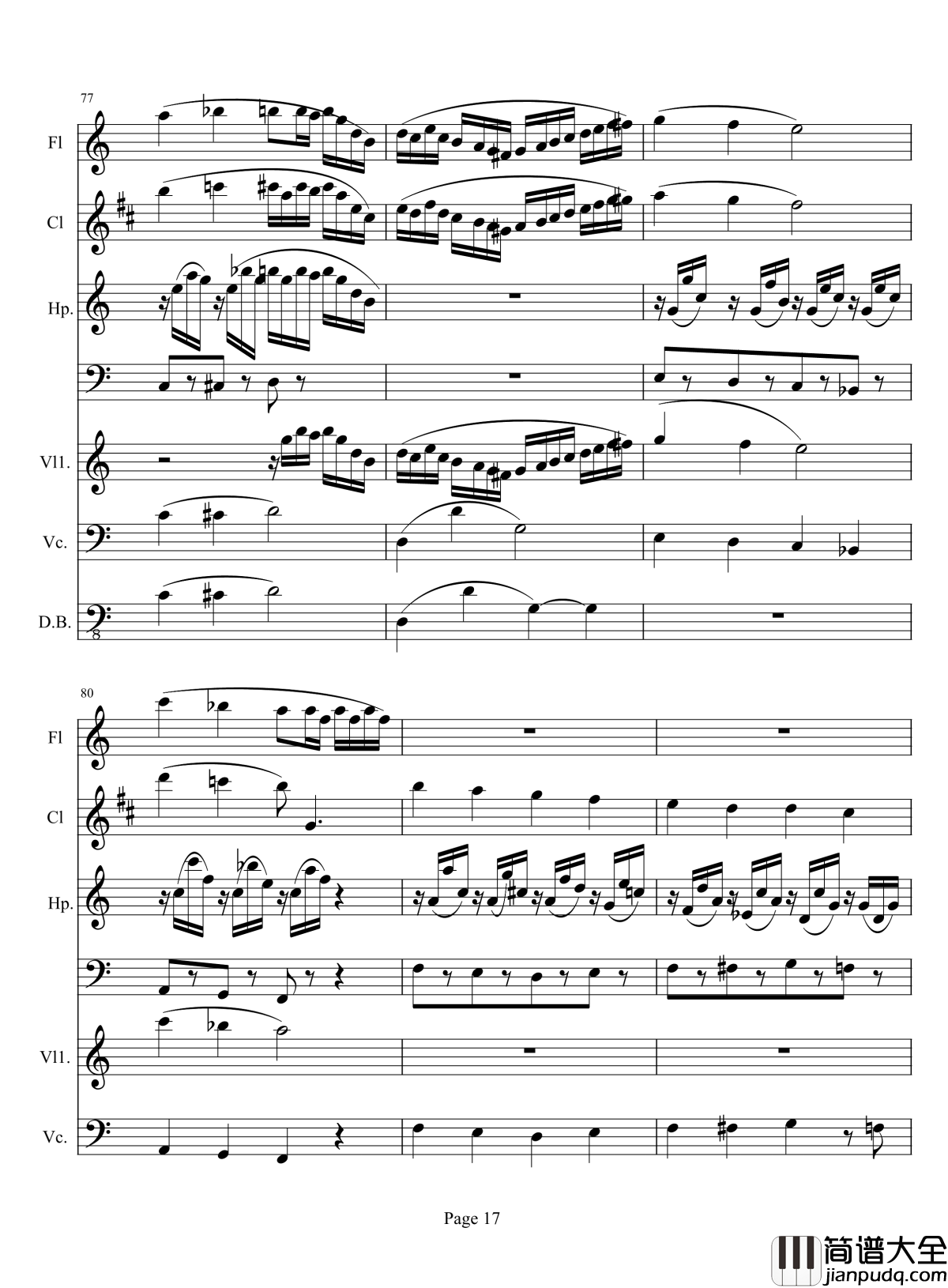 奏鸣曲之交响钢琴谱_第10首_2_贝多芬_beethoven