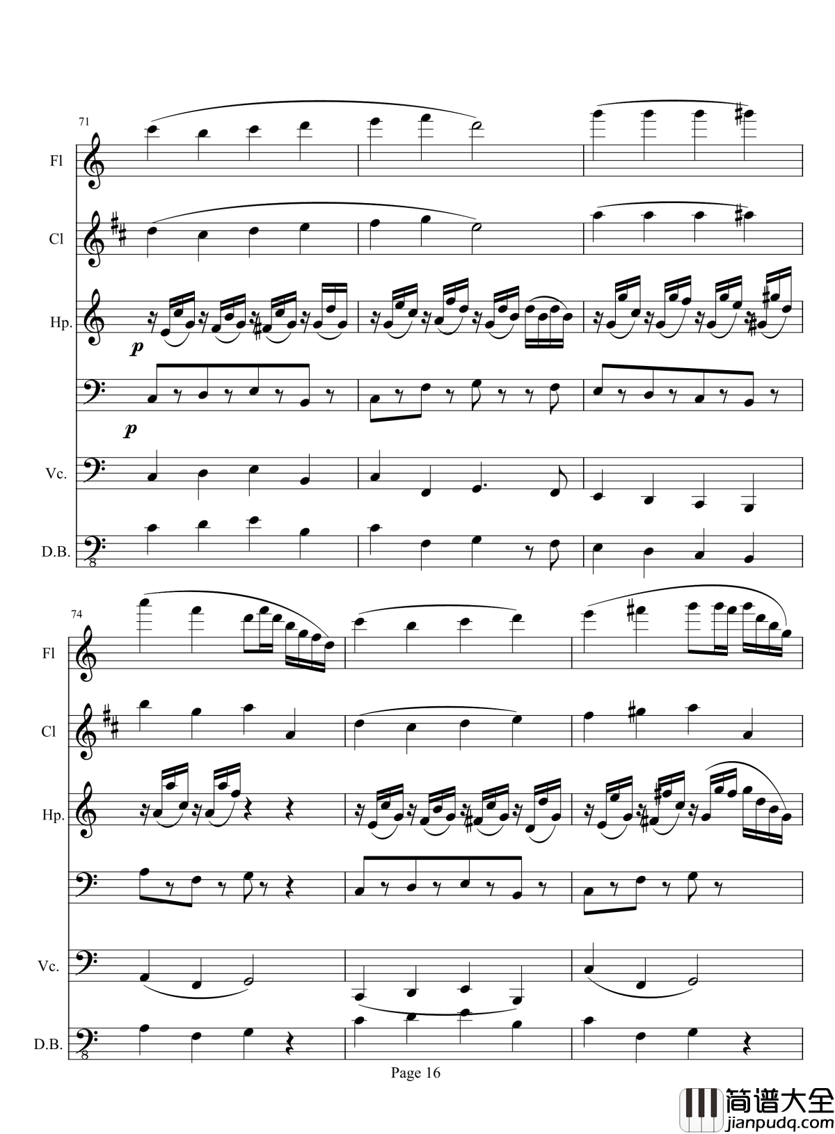 奏鸣曲之交响钢琴谱_第10首_2_贝多芬_beethoven