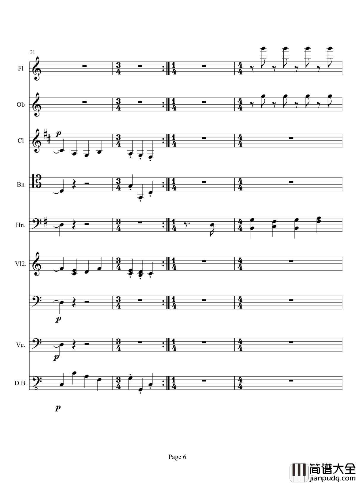 奏鸣曲之交响钢琴谱_第10首_2_贝多芬_beethoven