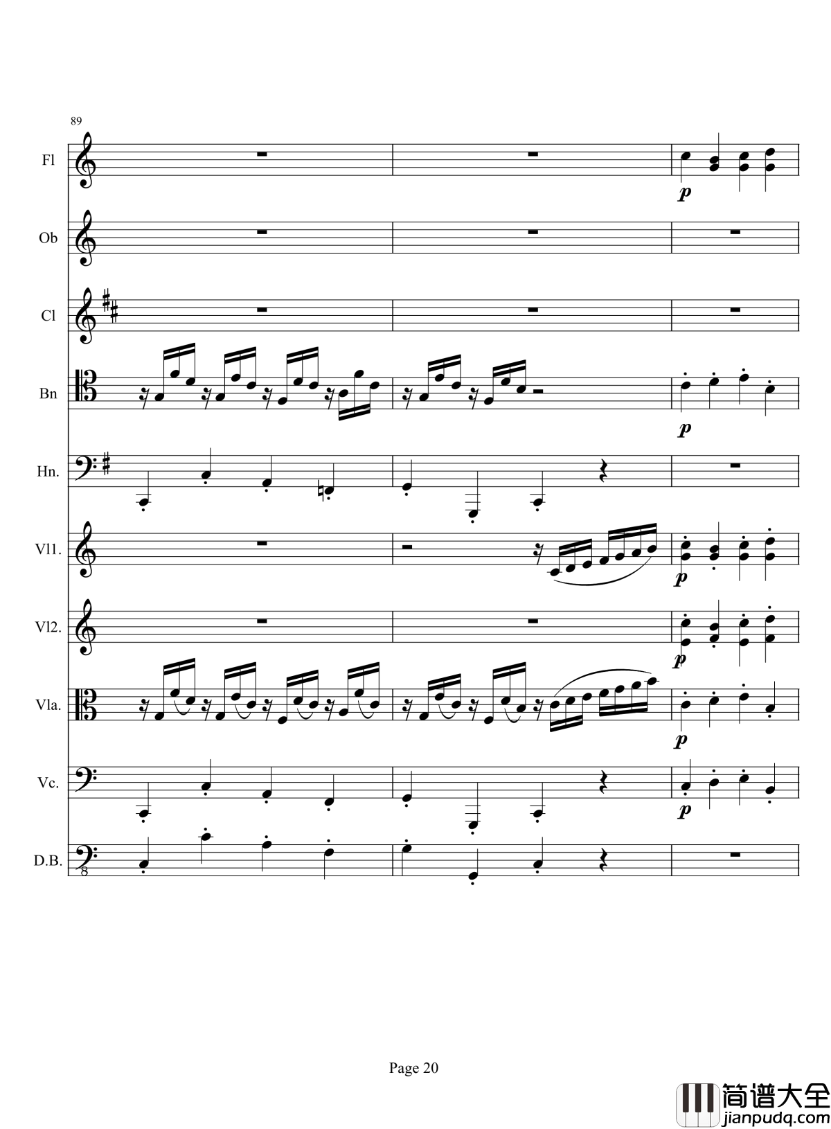 奏鸣曲之交响钢琴谱_第10首_2_贝多芬_beethoven