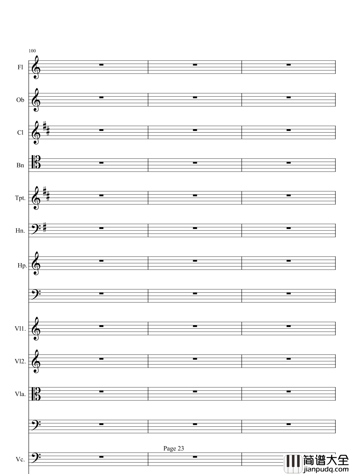 奏鸣曲之交响钢琴谱_第10首_2_贝多芬_beethoven