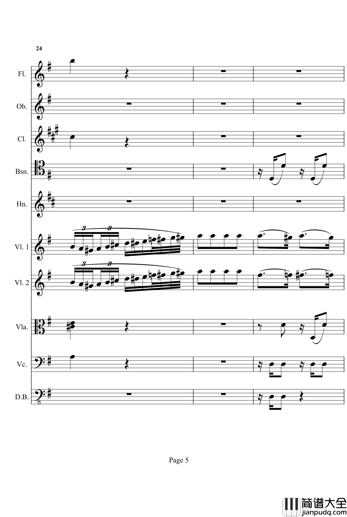 奏鸣曲之交响钢琴谱__第十首_Ⅰ_贝多芬_beethoven