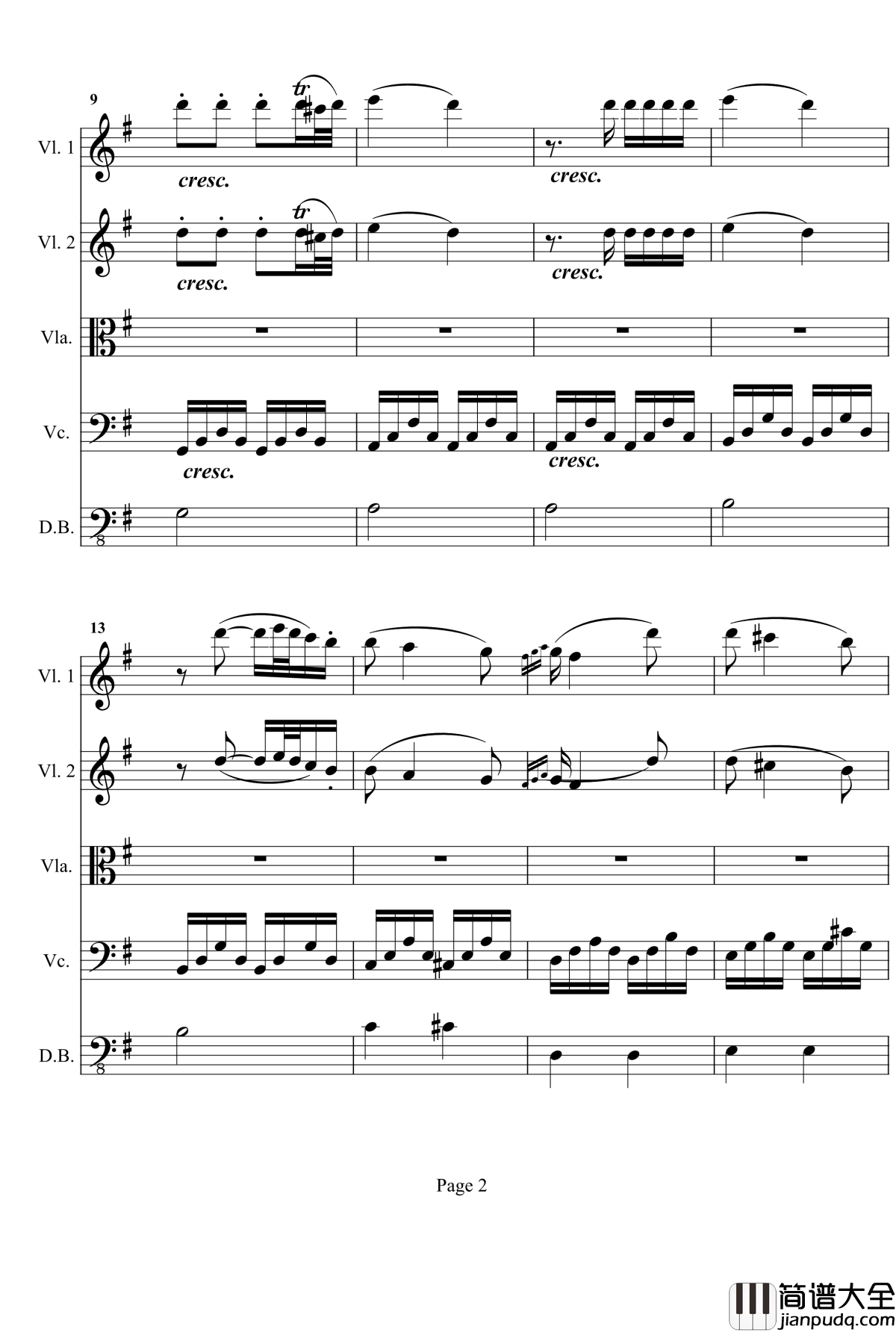 奏鸣曲之交响钢琴谱__第十首_Ⅰ_贝多芬_beethoven