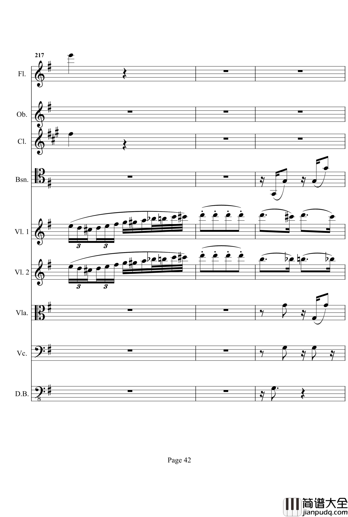 奏鸣曲之交响钢琴谱__第十首_Ⅰ_贝多芬_beethoven