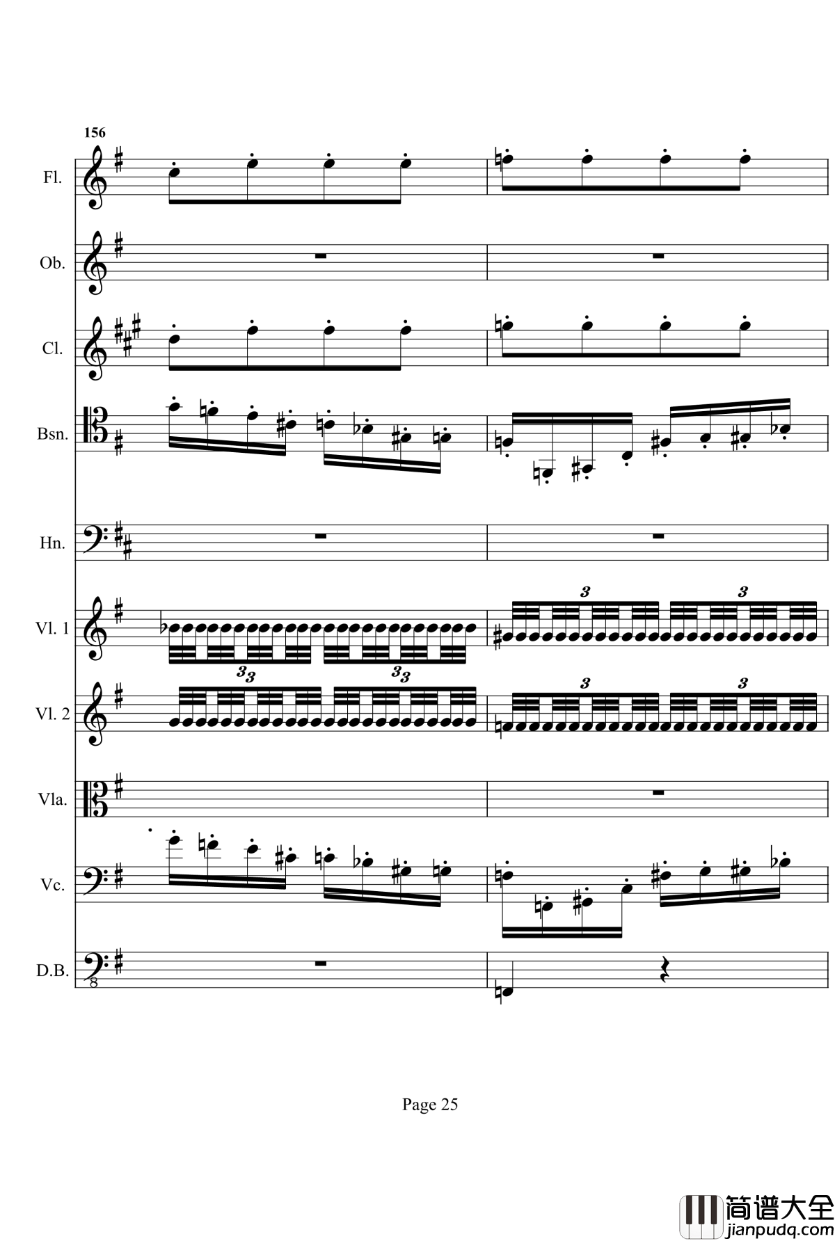 奏鸣曲之交响钢琴谱__第十首_Ⅰ_贝多芬_beethoven