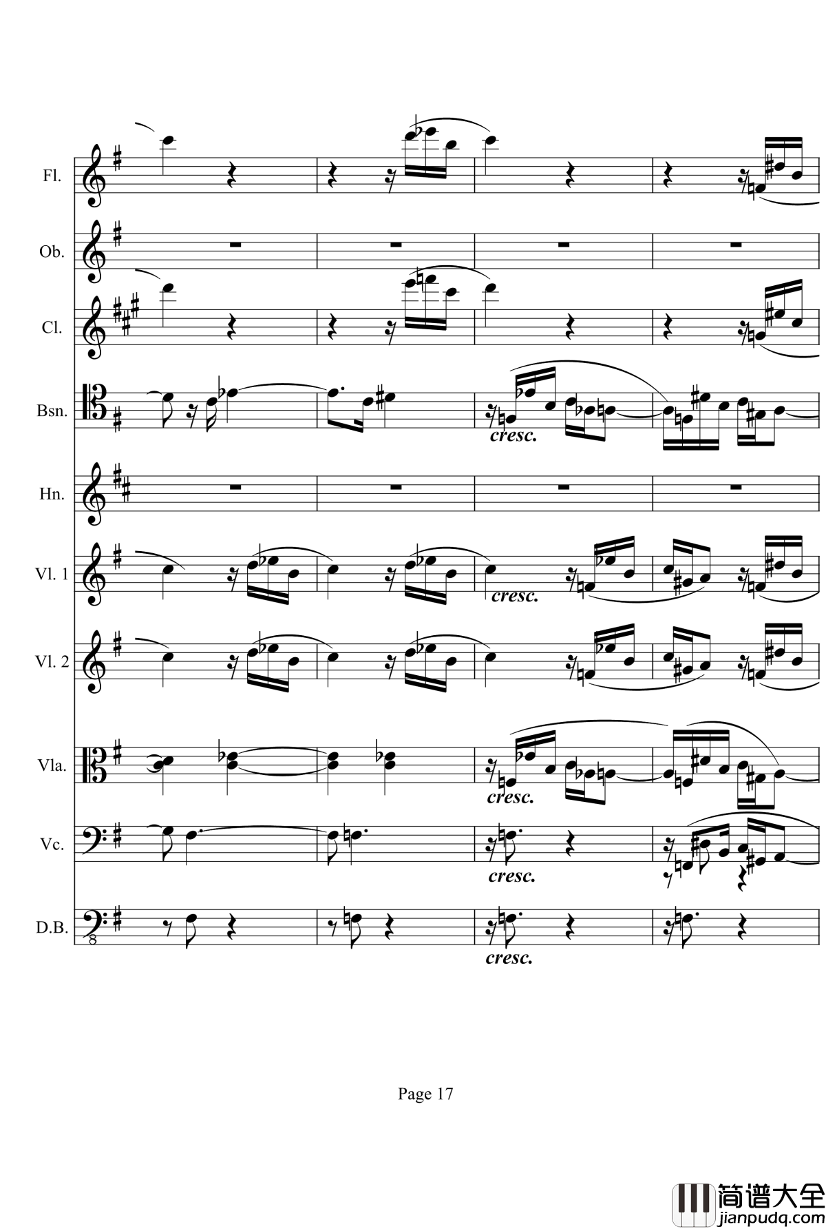 奏鸣曲之交响钢琴谱__第十首_Ⅰ_贝多芬_beethoven