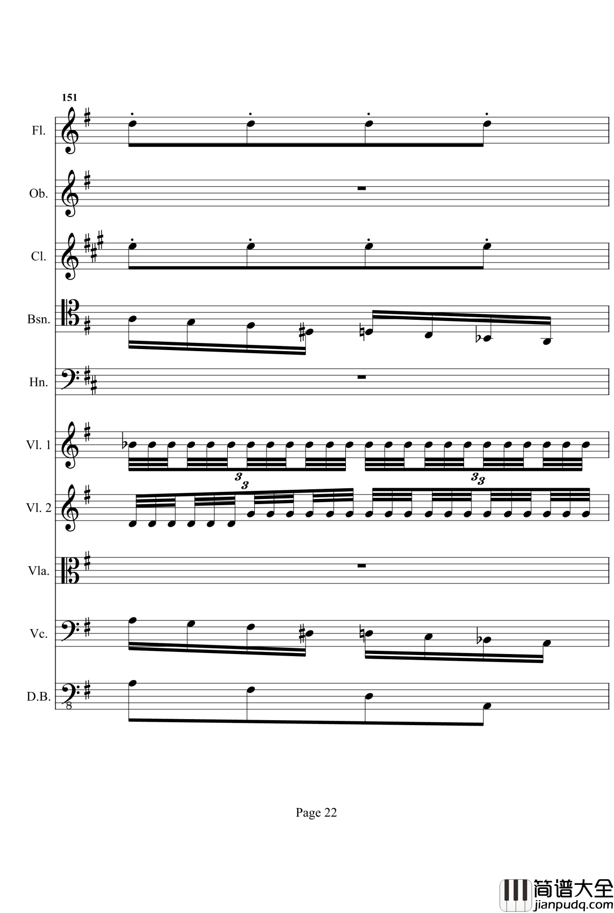 奏鸣曲之交响钢琴谱__第十首_Ⅰ_贝多芬_beethoven