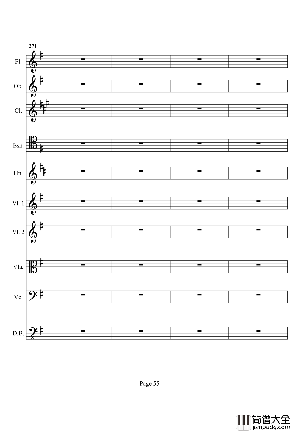 奏鸣曲之交响钢琴谱__第十首_Ⅰ_贝多芬_beethoven