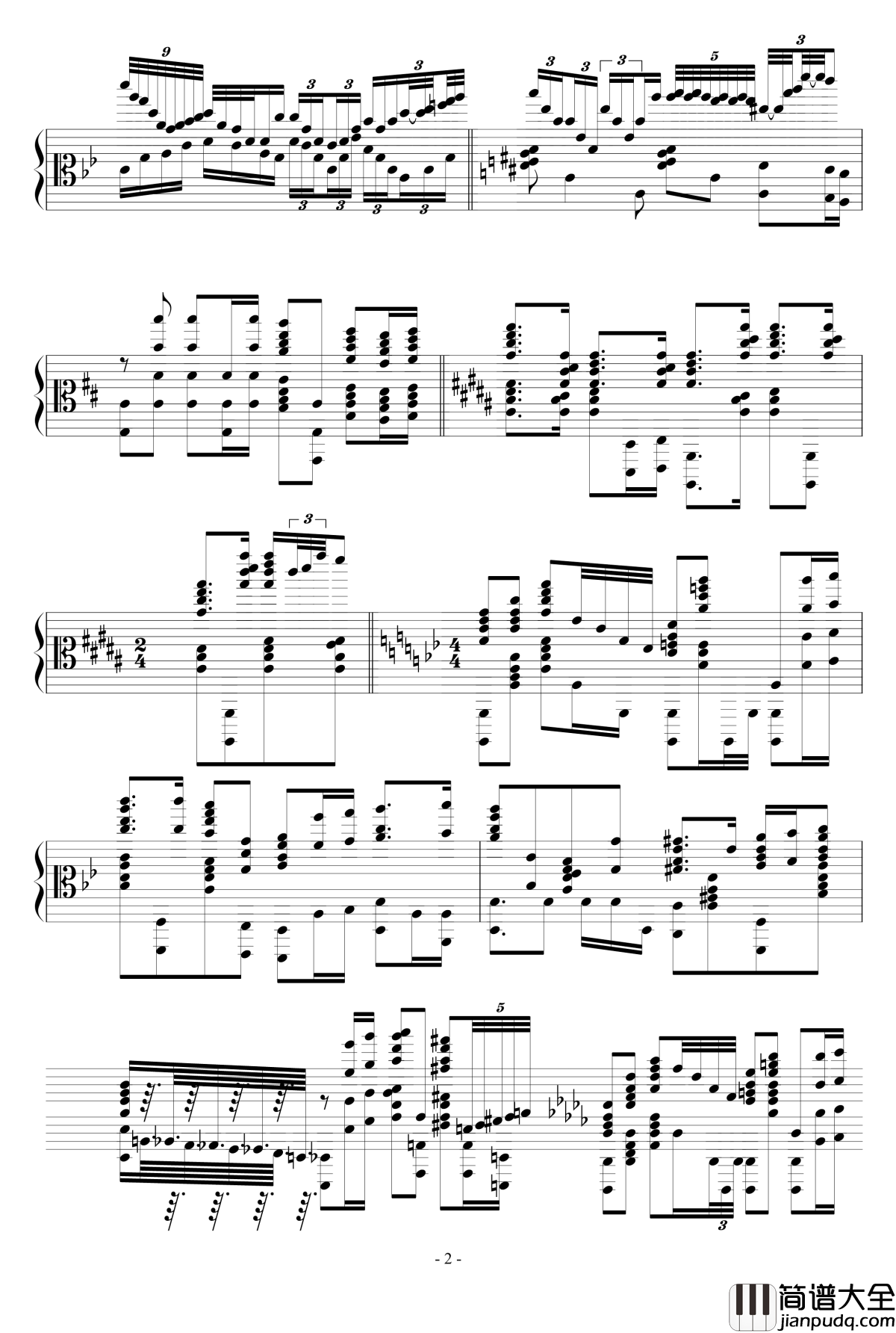 侏罗纪公园_OVE钢琴谱_Jarrod_Radnich