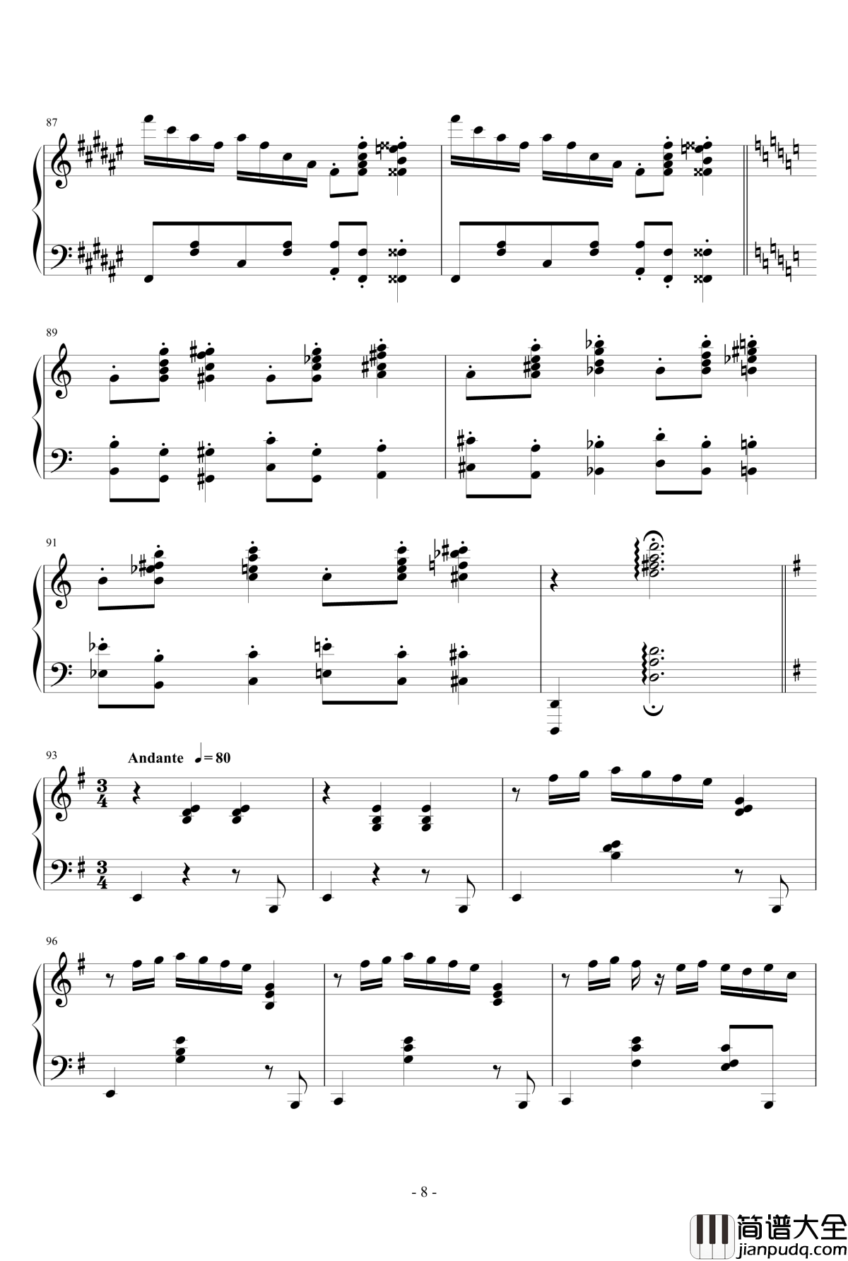 Crazy_Haunted_Mansion_Exploration钢琴谱_lujianxiang555