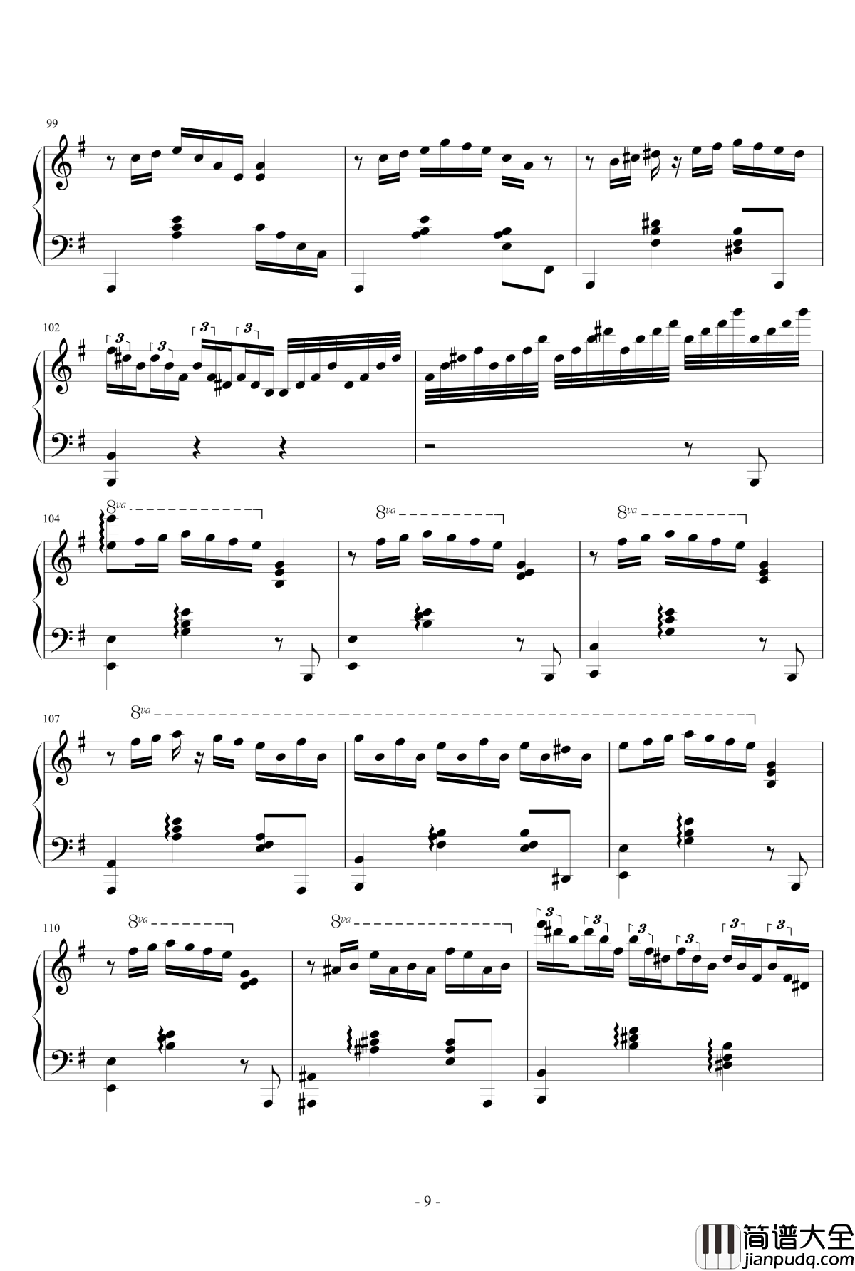 Crazy_Haunted_Mansion_Exploration钢琴谱_lujianxiang555