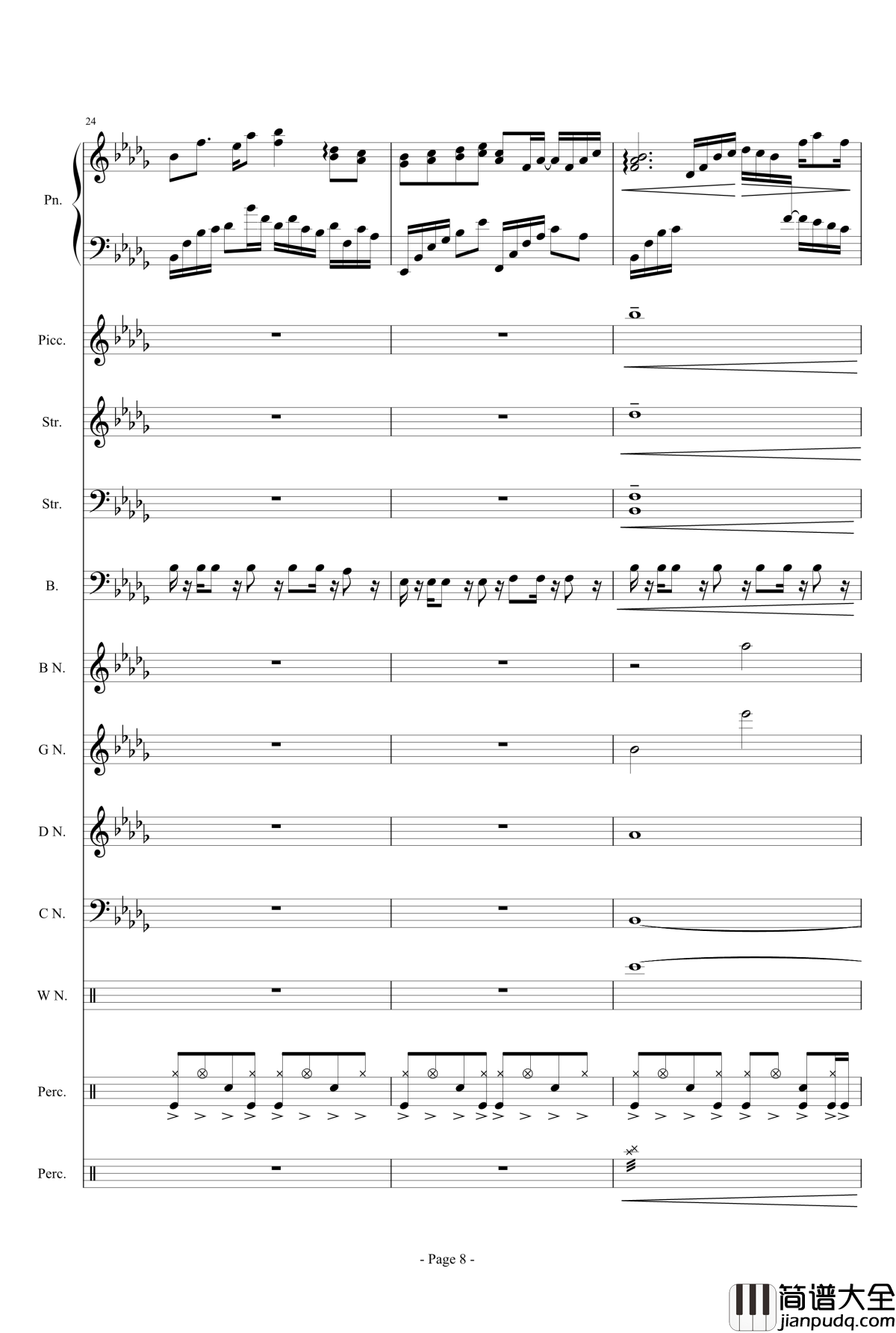 幻想世界之音3钢琴谱_~无限~