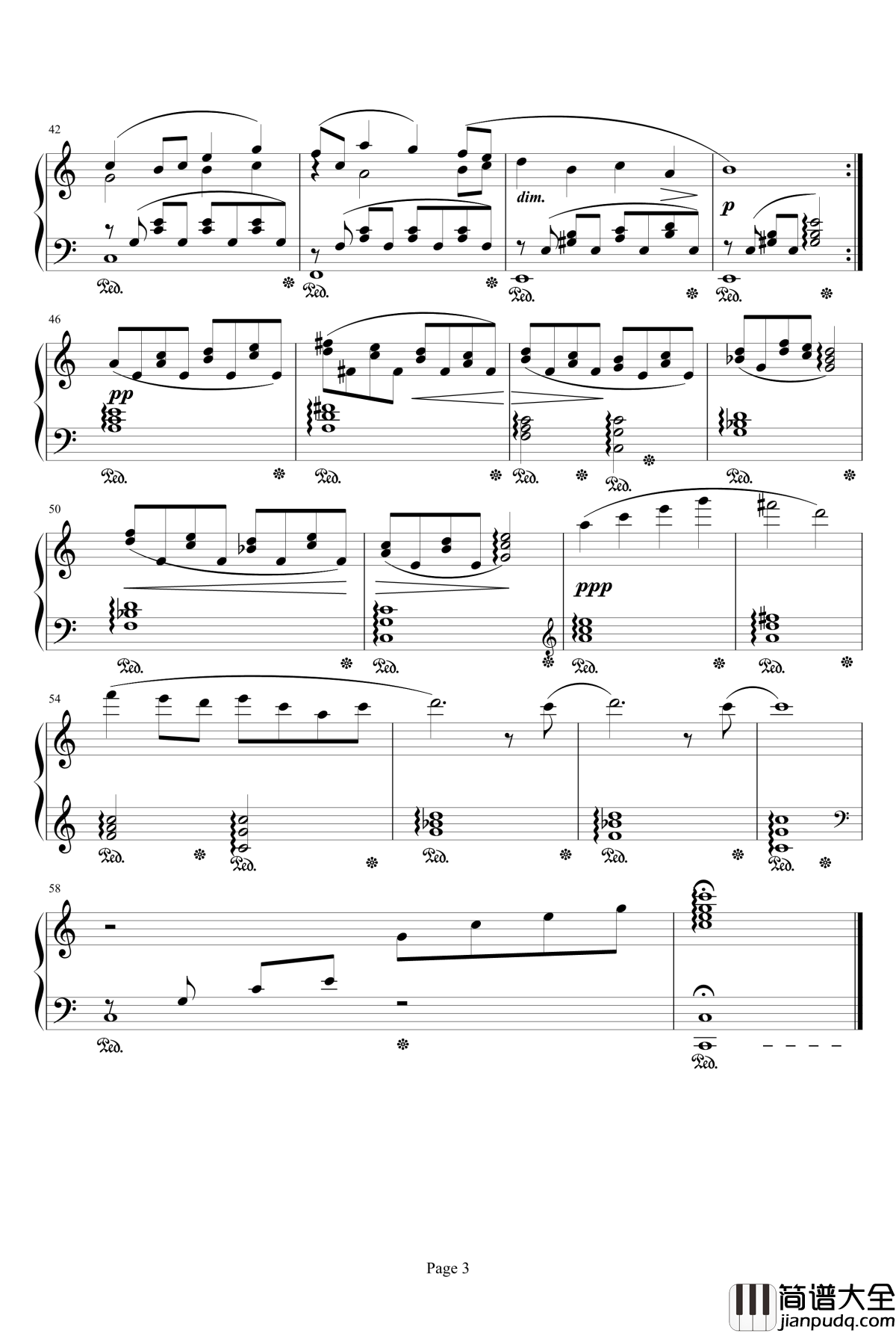 钢琴谱_最终幻想FF4