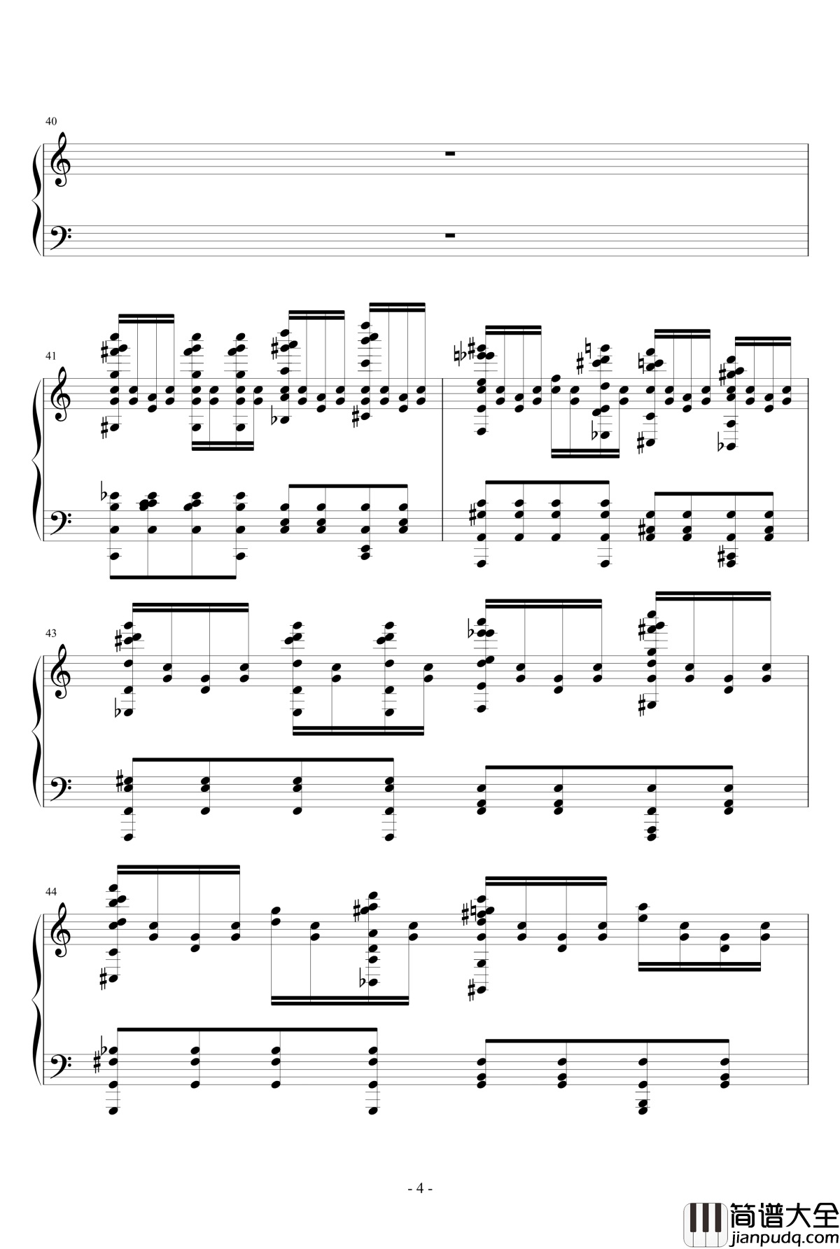 我爱南泥湾钢琴谱_自由人gin