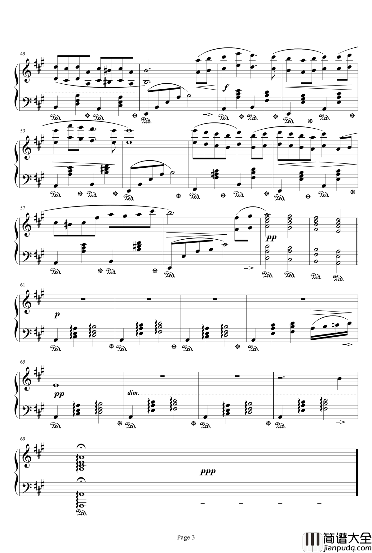 最终幻想FF5Dear_Friends钢琴谱_最终幻想