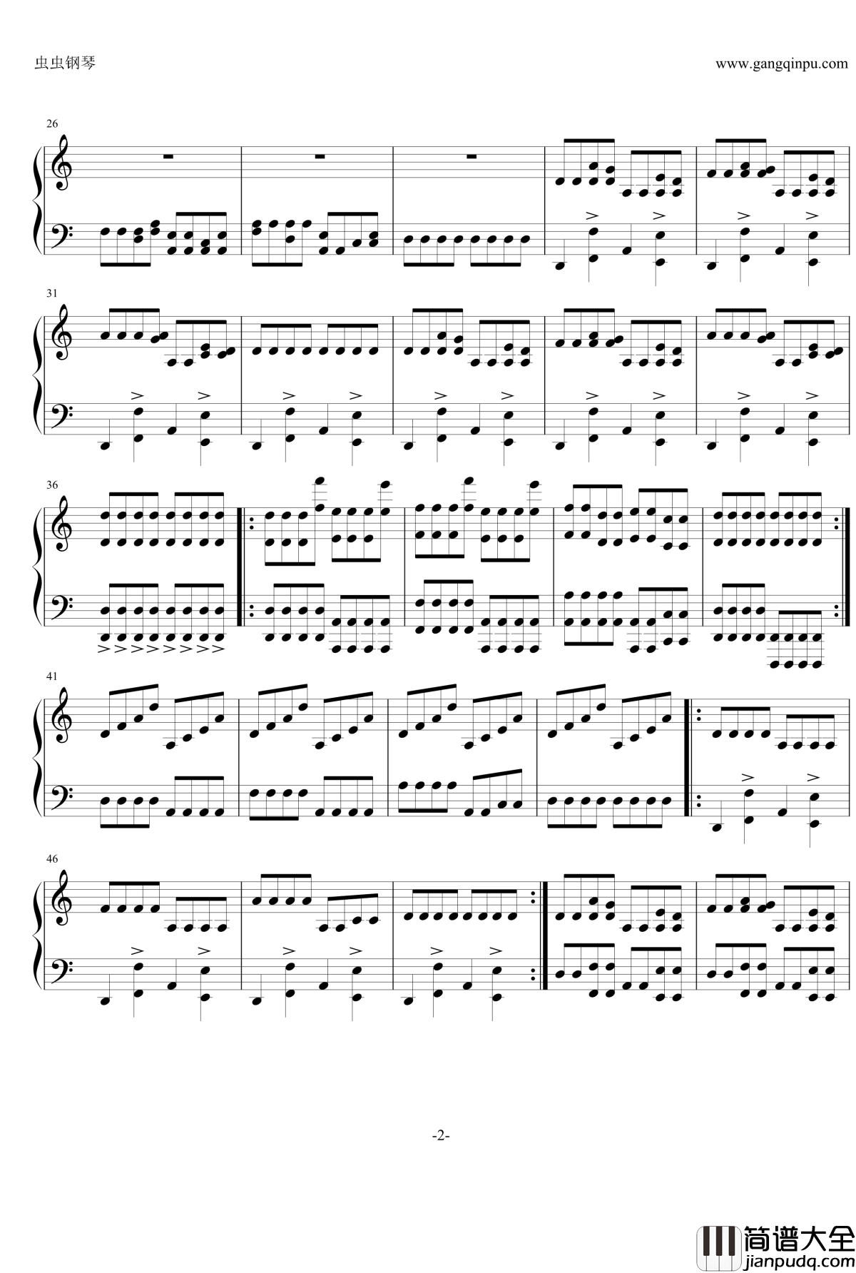 Nie_gefragt钢琴谱_Nachtblut