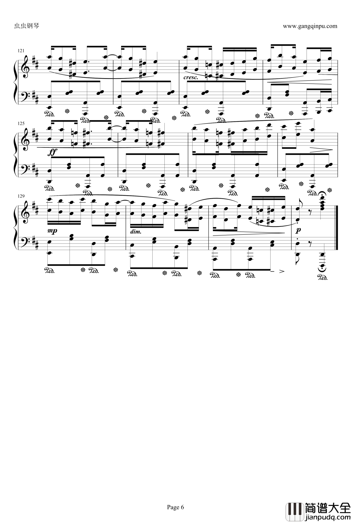 最终幻想FF6Spinach_Rag钢琴谱_最终幻想