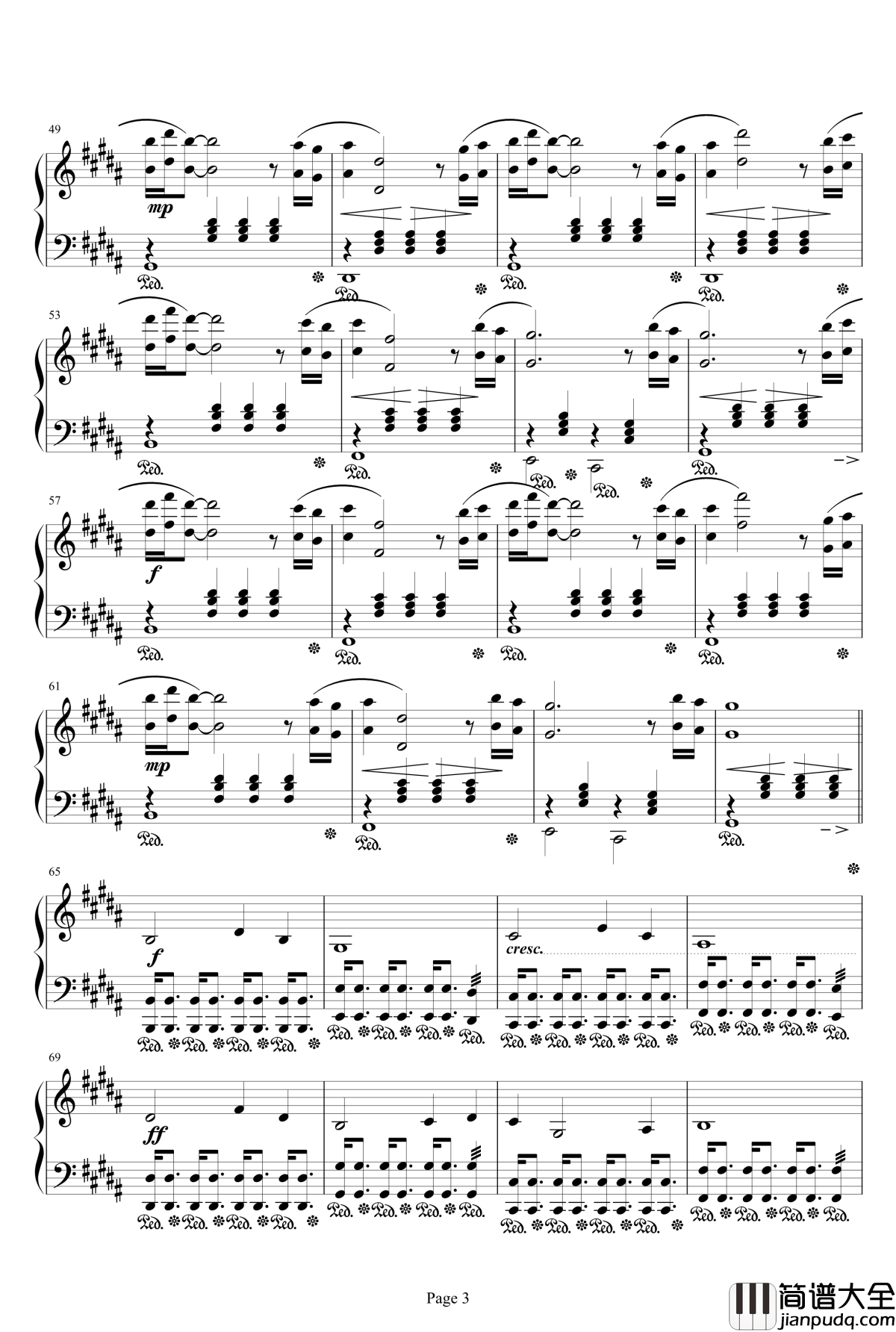 最终幻想FF6Terra钢琴谱_最终幻想