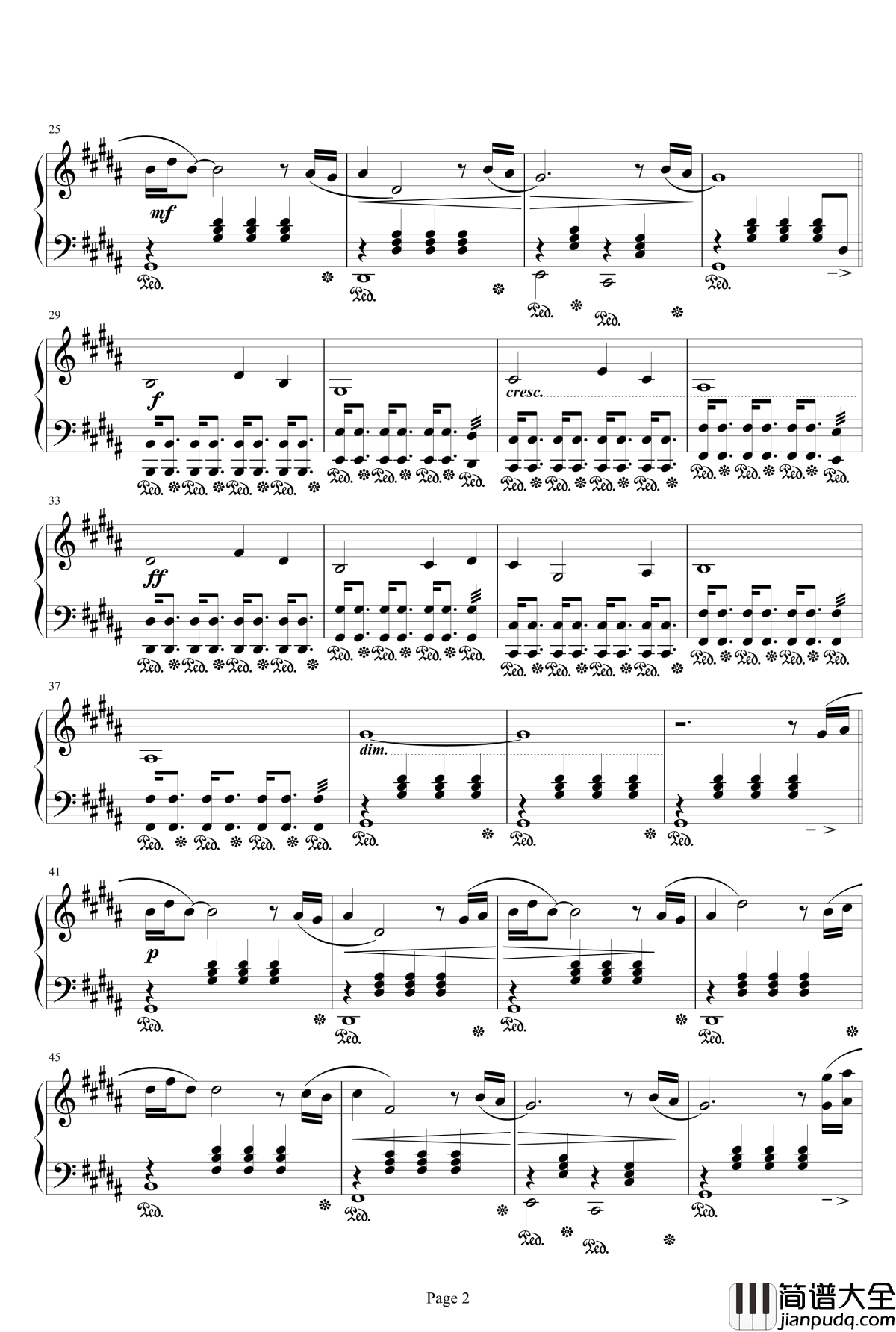 最终幻想FF6Terra钢琴谱_最终幻想