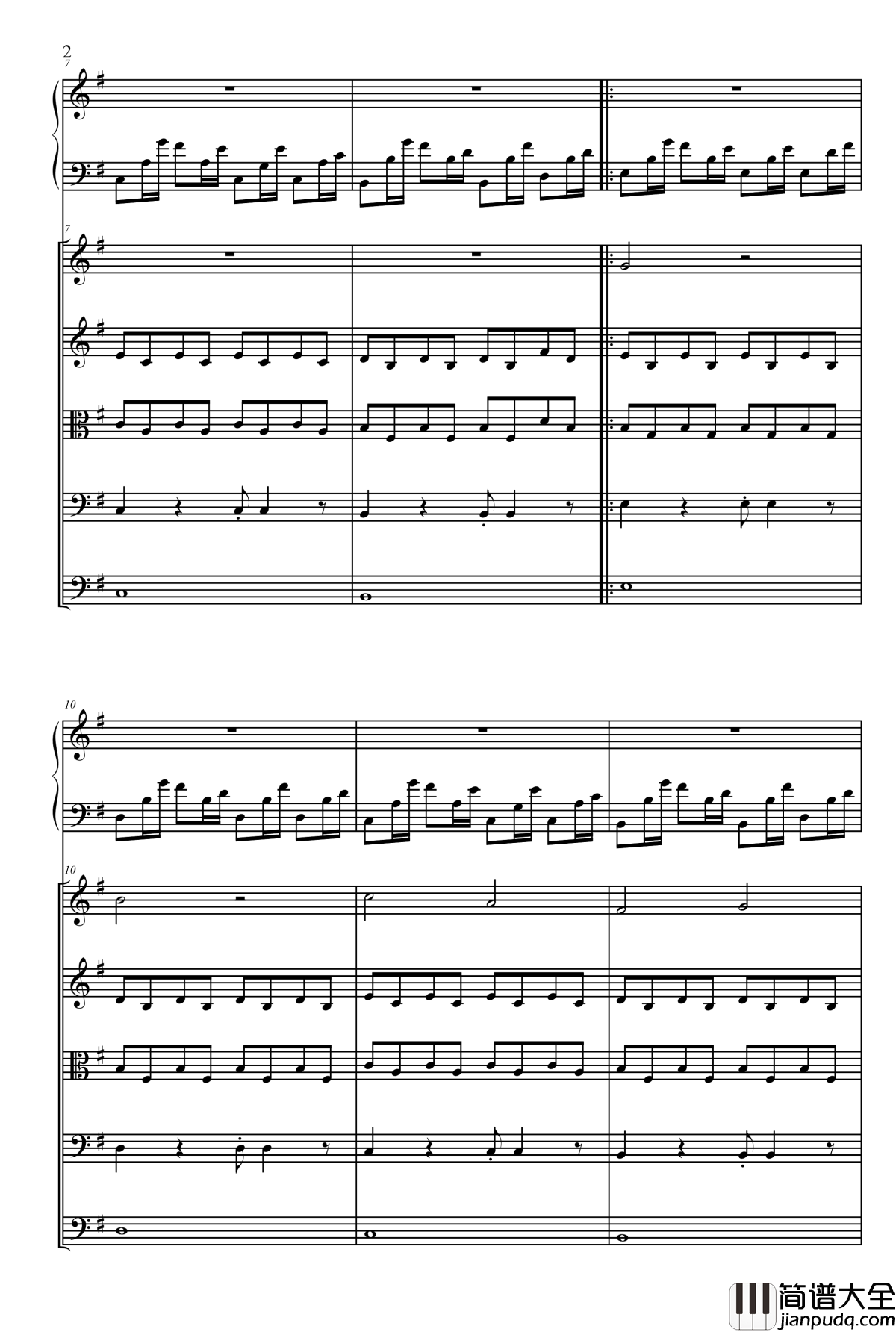 Day_and_Night钢琴谱_尸鬼插曲