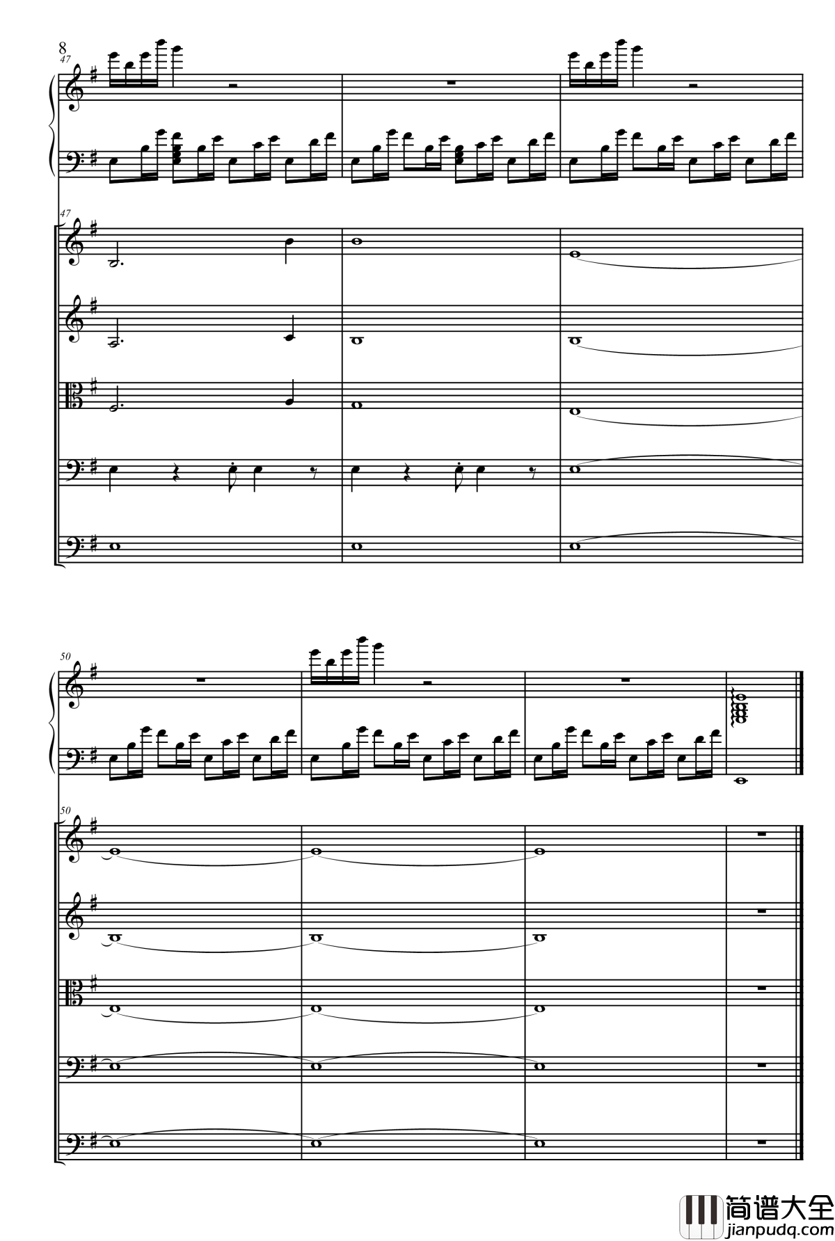 Day_and_Night钢琴谱_尸鬼插曲