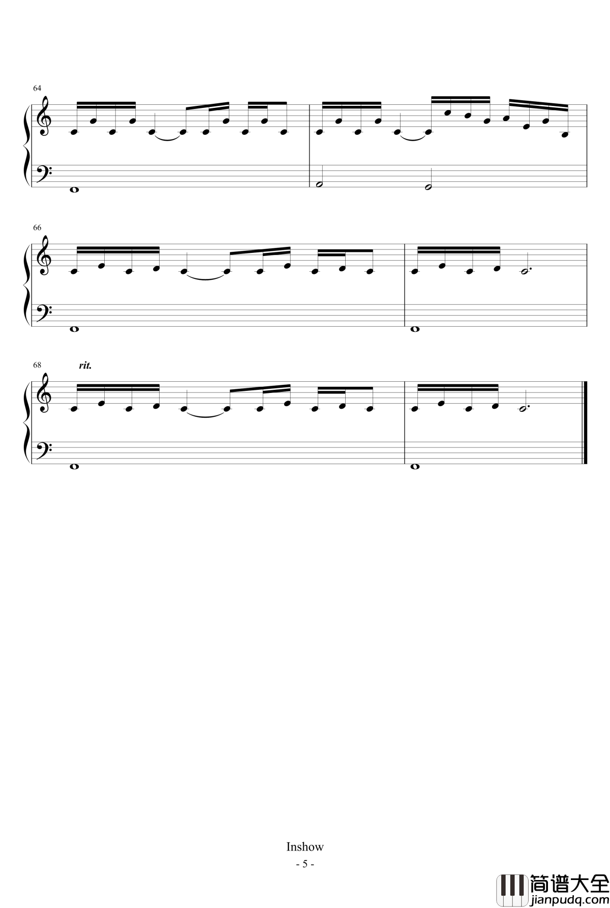 你的名字OST钢琴谱__デート_你的名字_电影