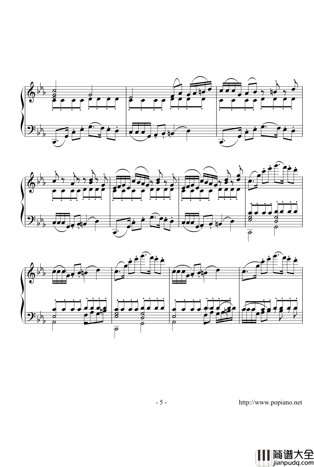 思绪钢琴谱_cjl88093791