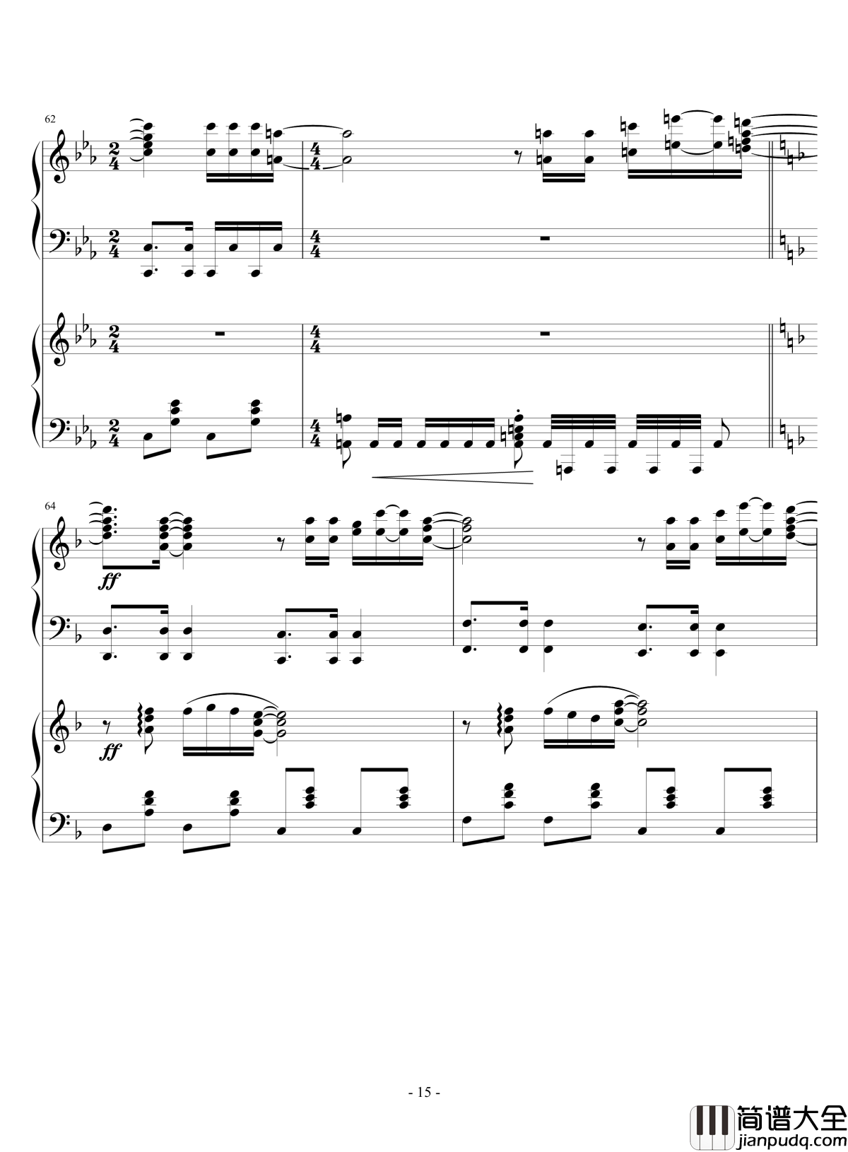 Hawaii_Five_0檀岛警骑主题曲钢琴谱_檀岛警骑