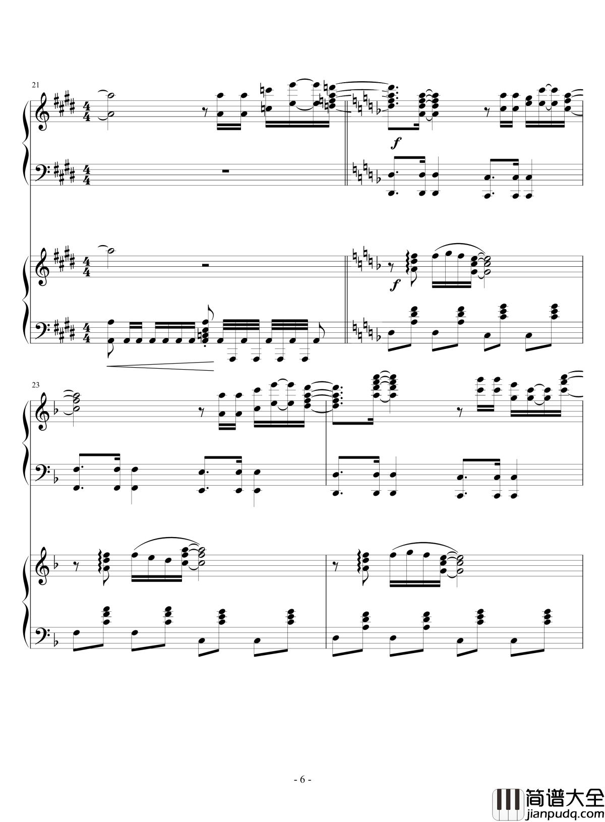 Hawaii_Five_0檀岛警骑主题曲钢琴谱_檀岛警骑