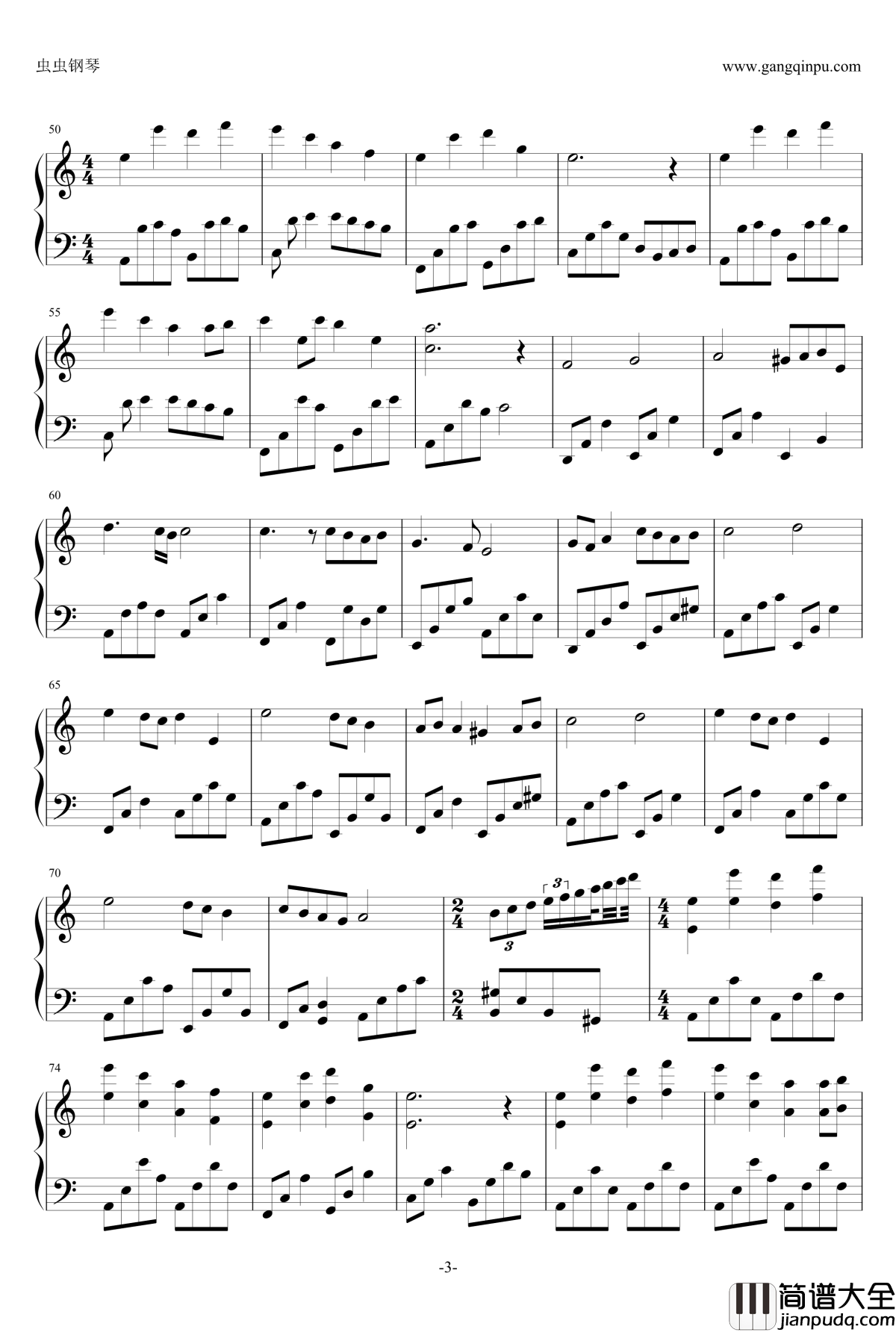 Crossing_Over钢琴谱_S.E.N.S