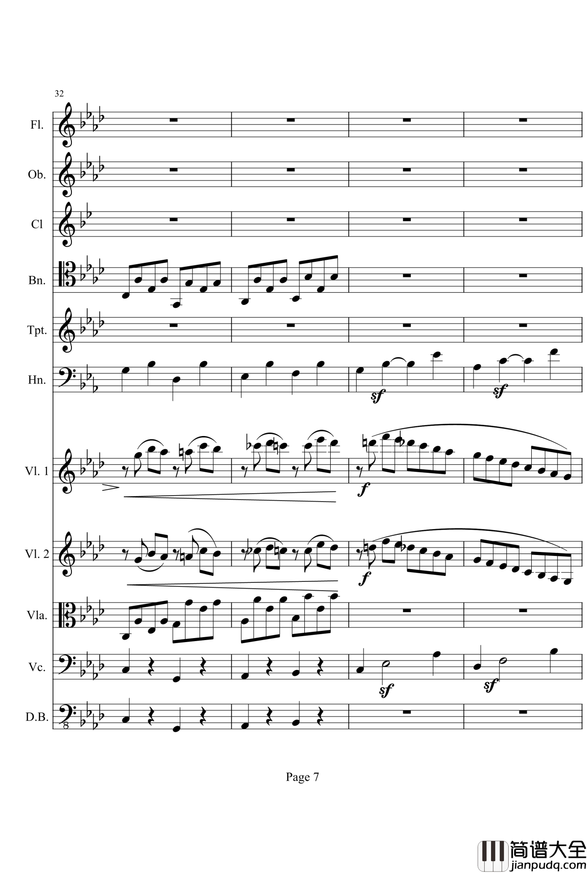 奏鸣曲之交响钢琴谱_第1首_Ⅰ_贝多芬_beethoven