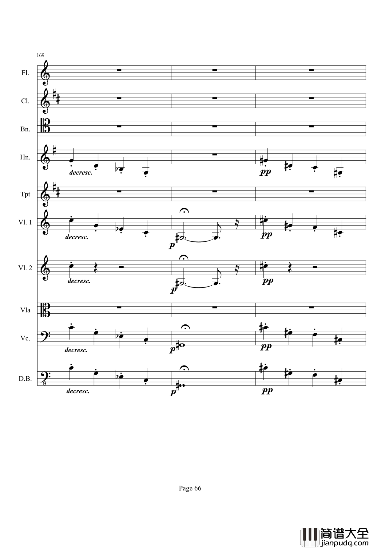 奏鸣曲之交响钢琴谱_第21首_Ⅰ_贝多芬_beethoven