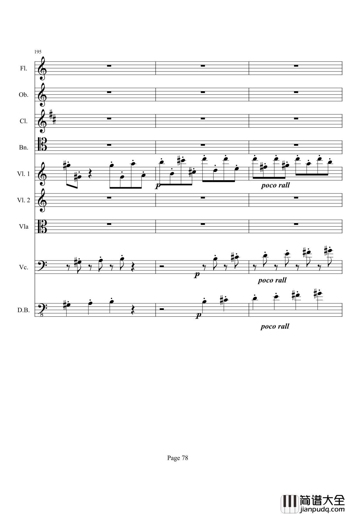 奏鸣曲之交响钢琴谱_第21首_Ⅰ_贝多芬_beethoven