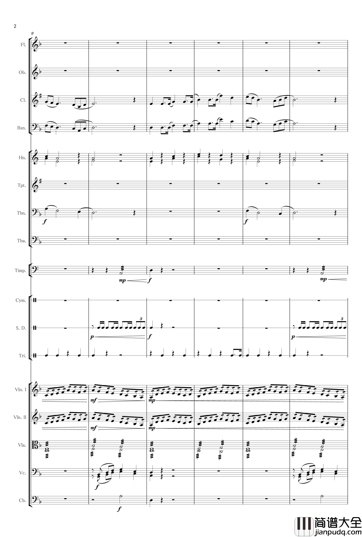 爱丁堡之冬钢琴谱_吴桐