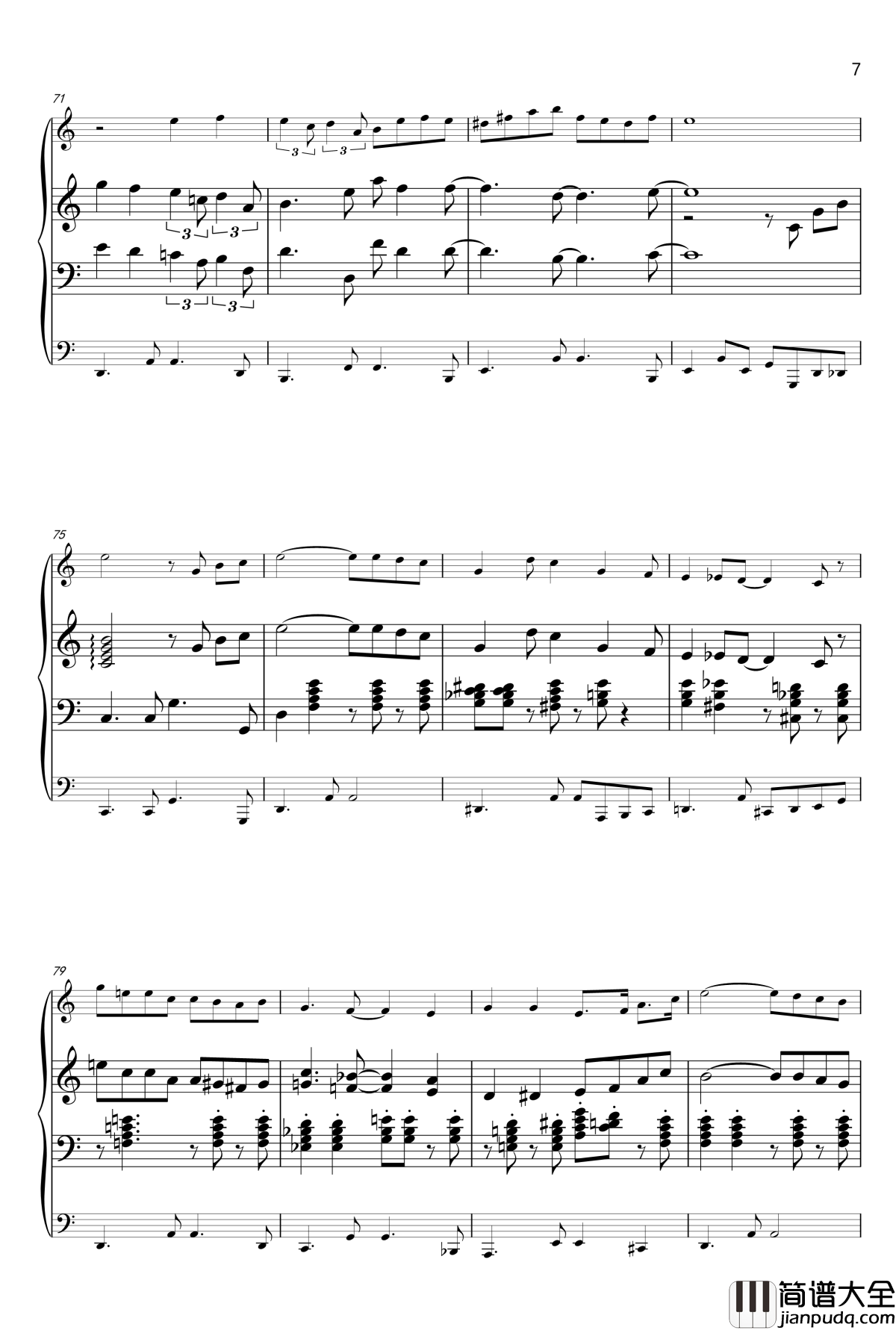 hoem钢琴谱_shierge