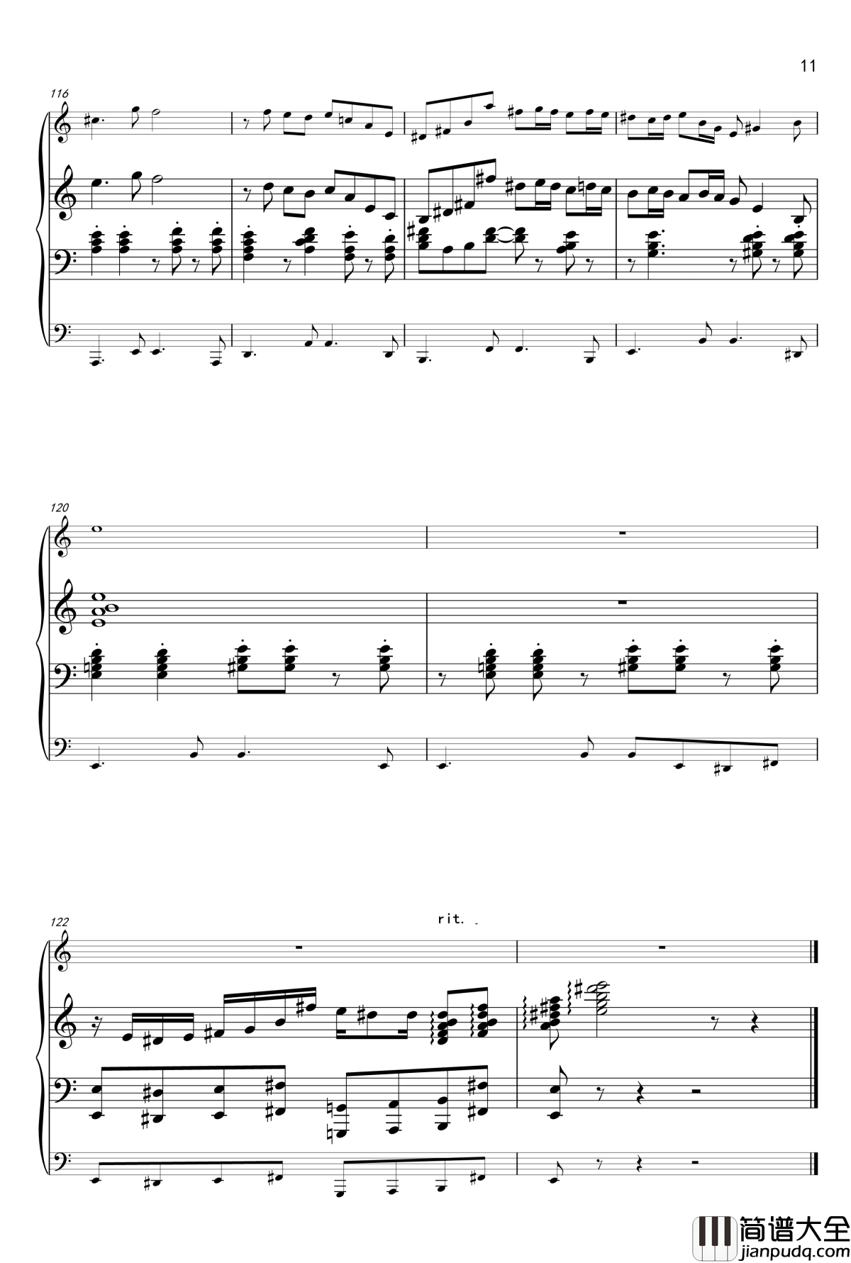 hoem钢琴谱_shierge