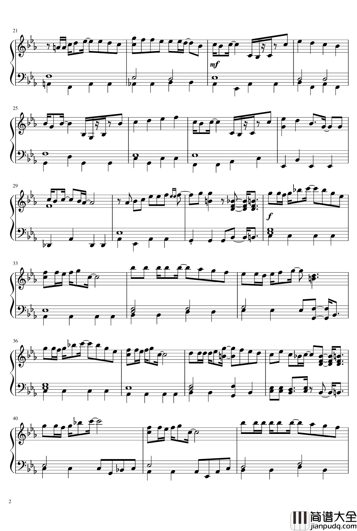 フライングゲット钢琴谱_Flying_Get_AKB48